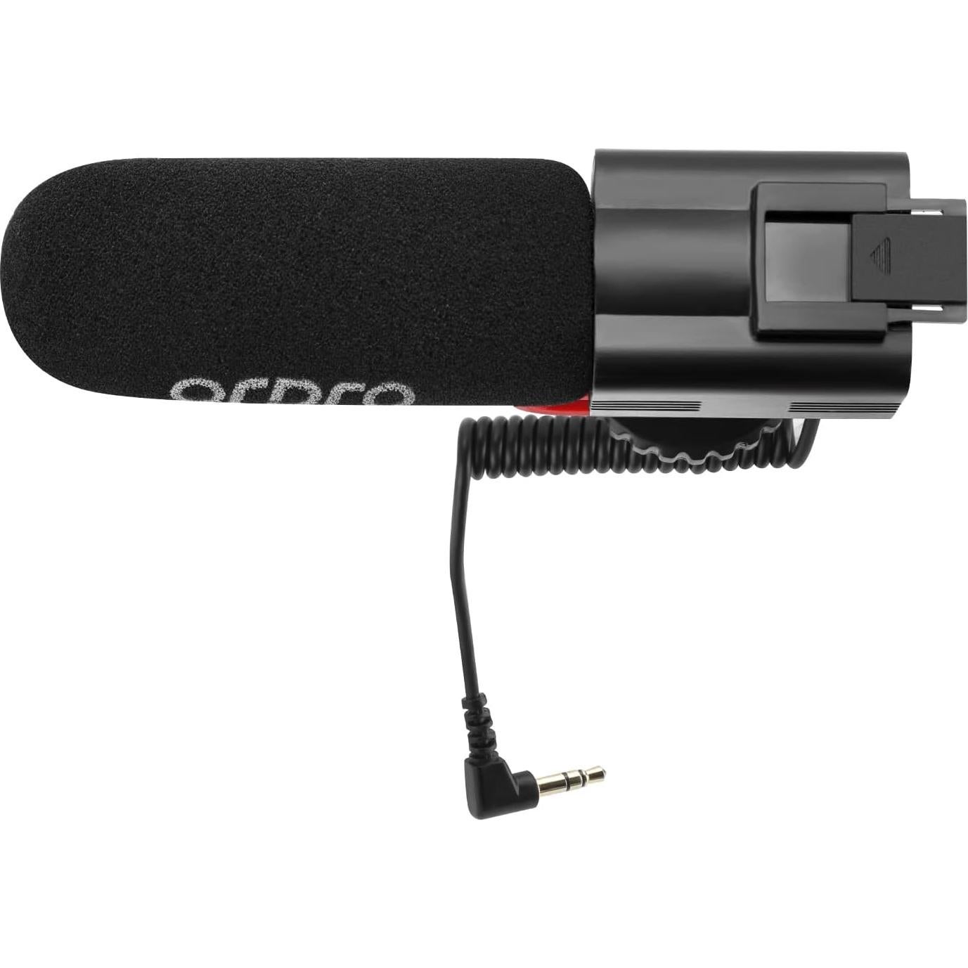 Micrófono de Cámara ORDRO CM550 para Vlogging y YouTube - Negro