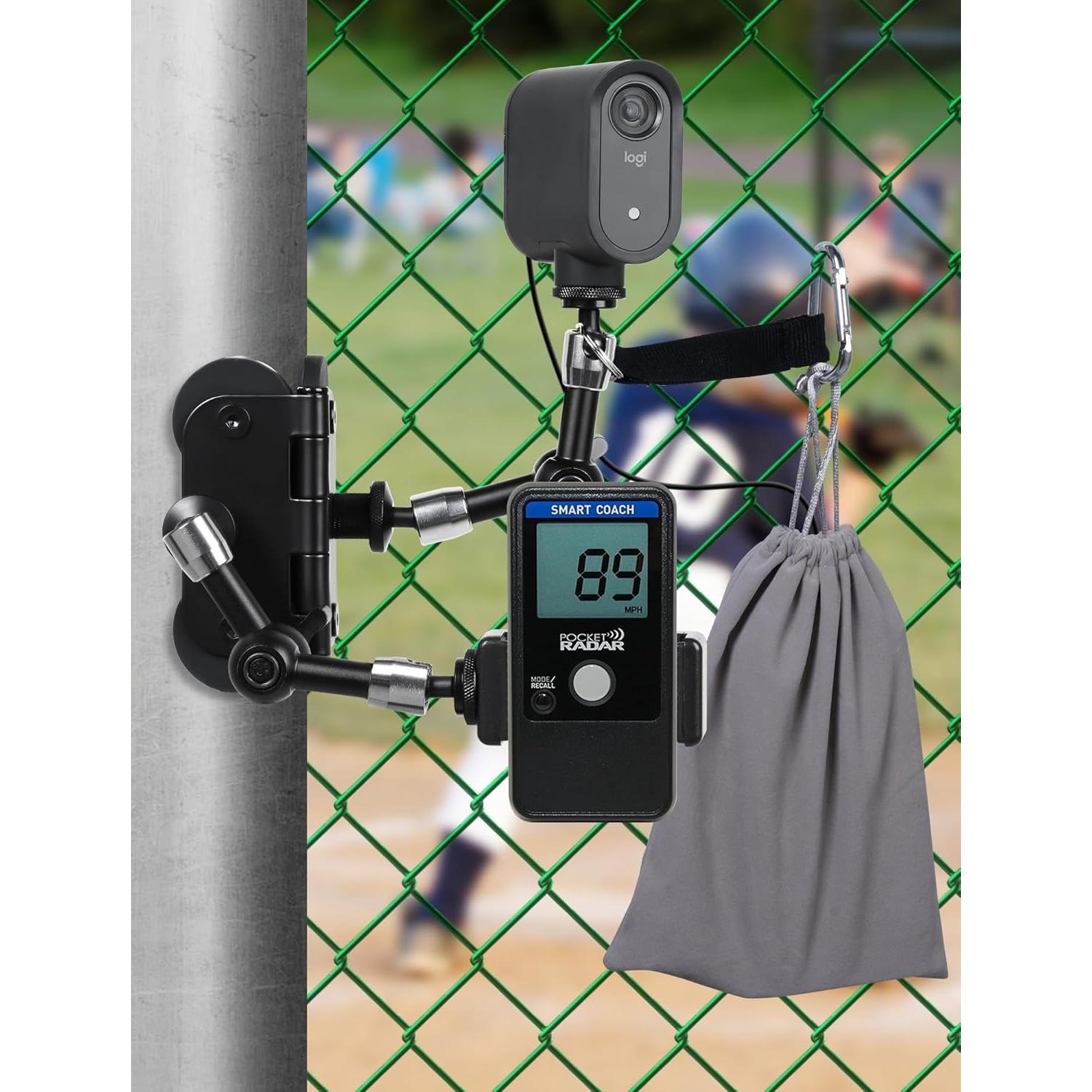 Kit de Montaje Magnético Selens para Valla - Soporte para Mevo, Gopro, iPhone