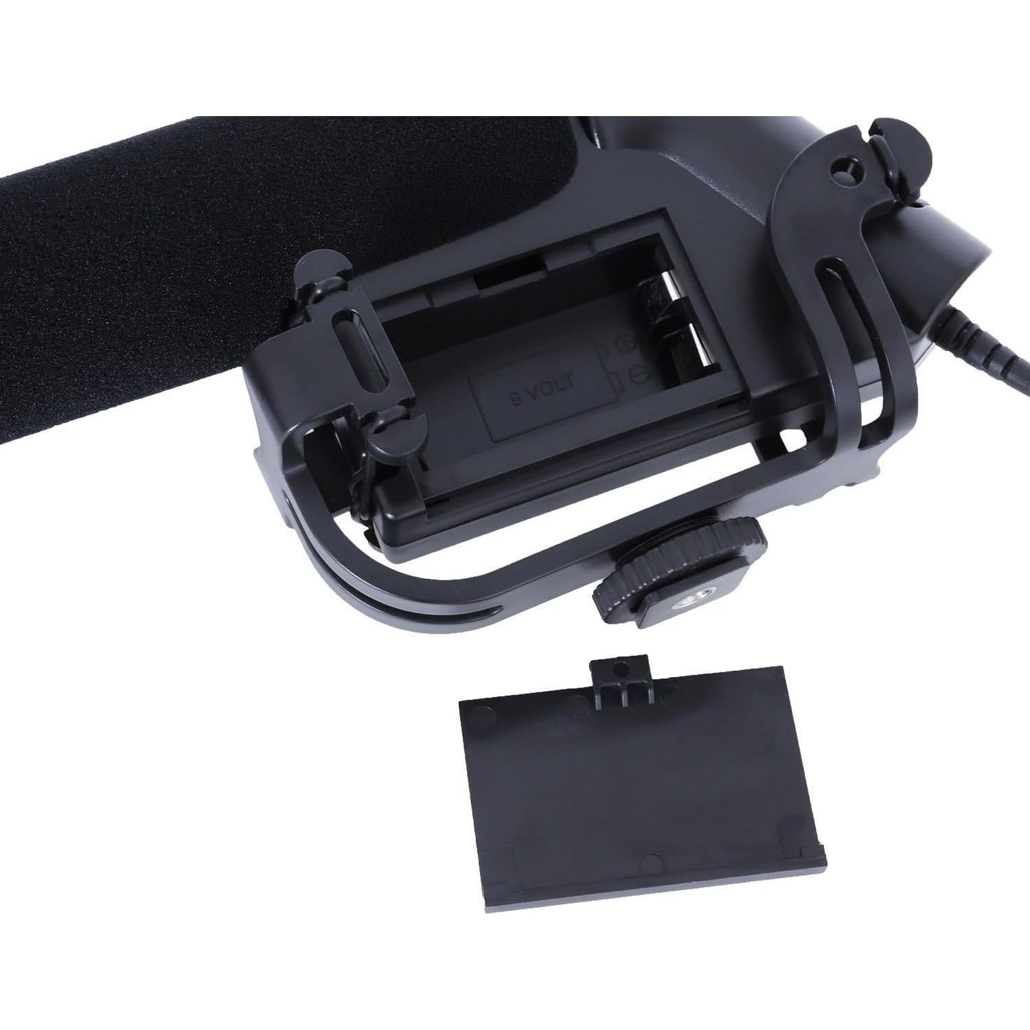 Movo VXR4000 HD Condenser Prosumer Video Microphone for Sony, Nikon, Canon DSLR Video Cameras - Camera Mic