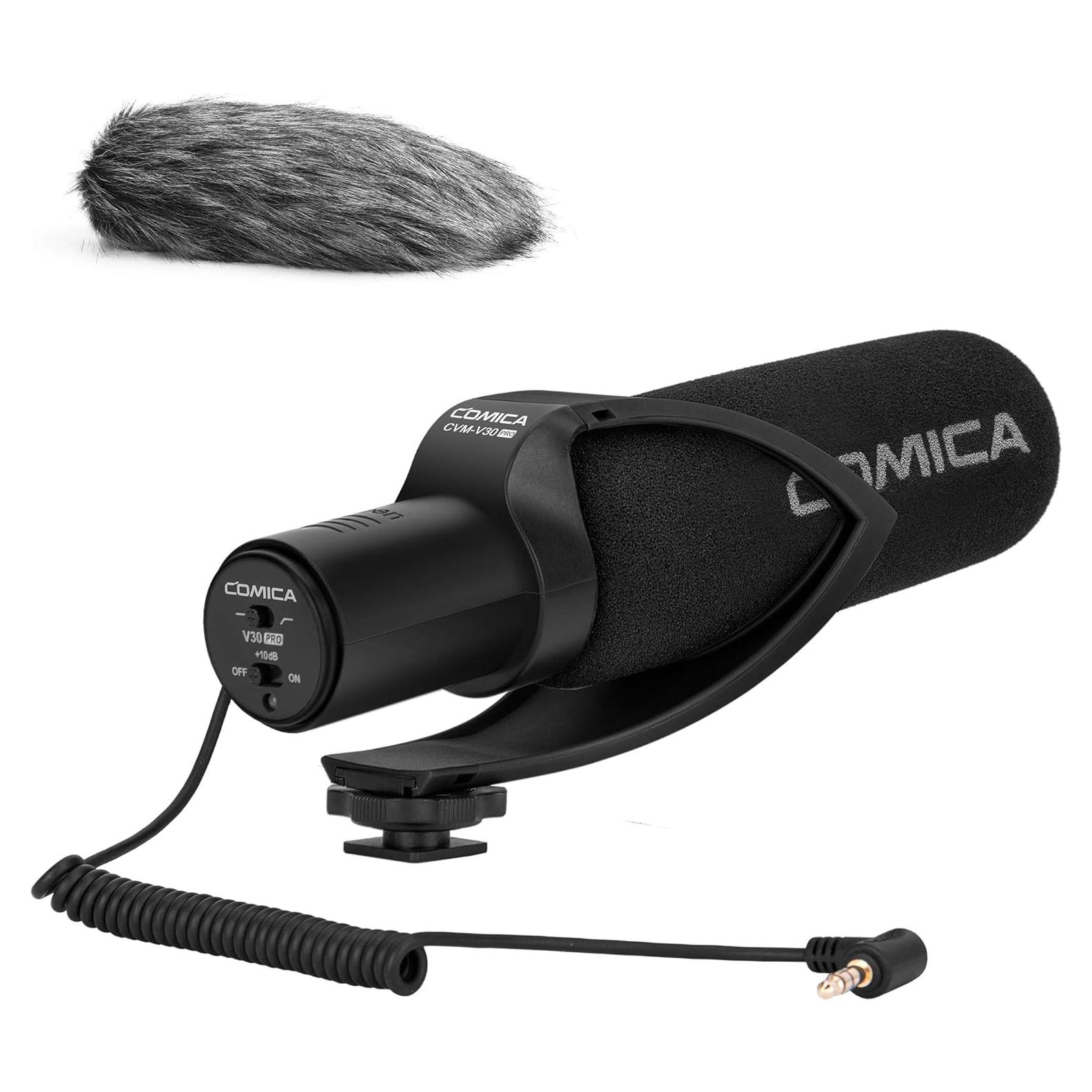 Micrófono de Cámara COMICA CVM-V30PRO Super Cardioide