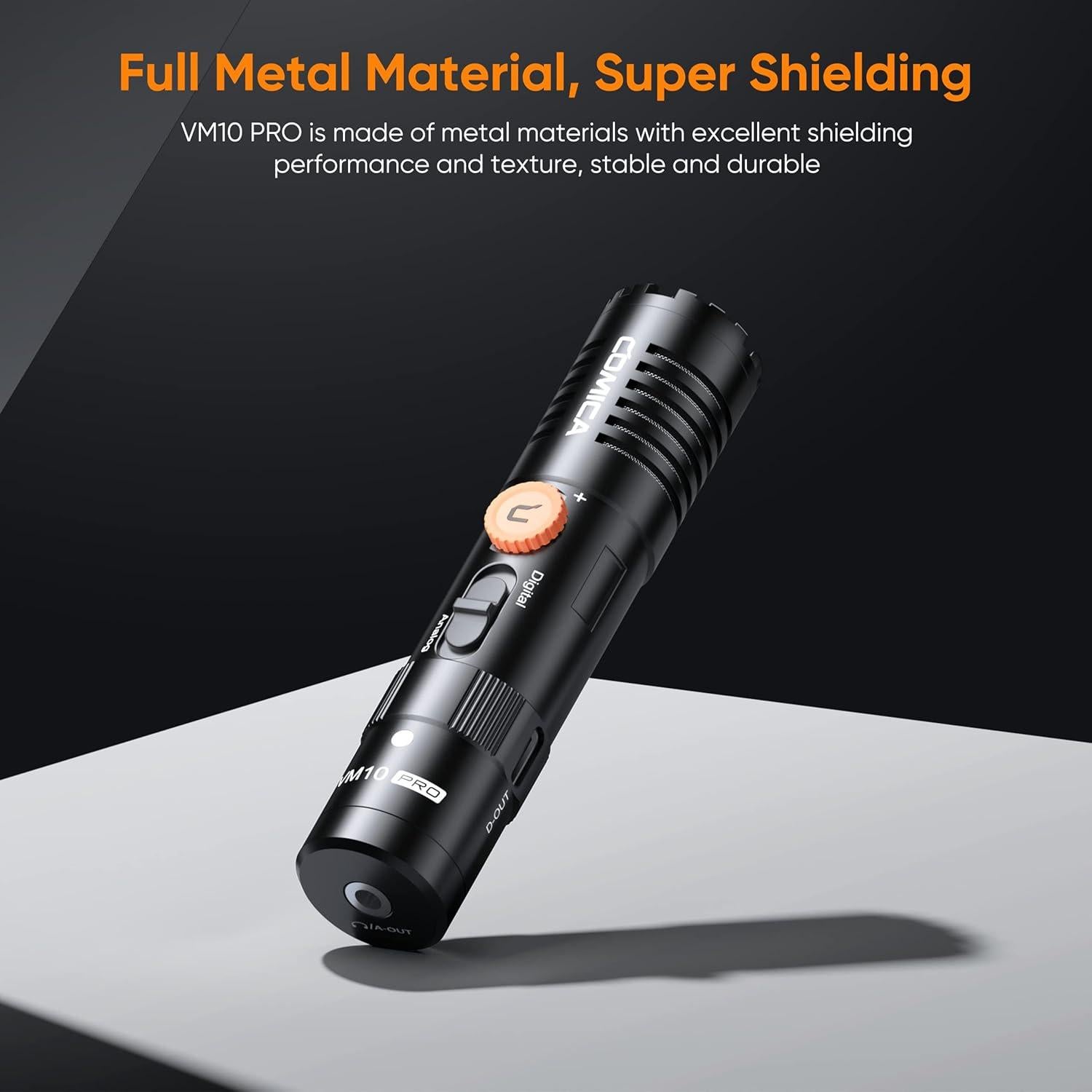 Micrófono Shotgun Comica VM10 PRO para Cámara y Smartphone