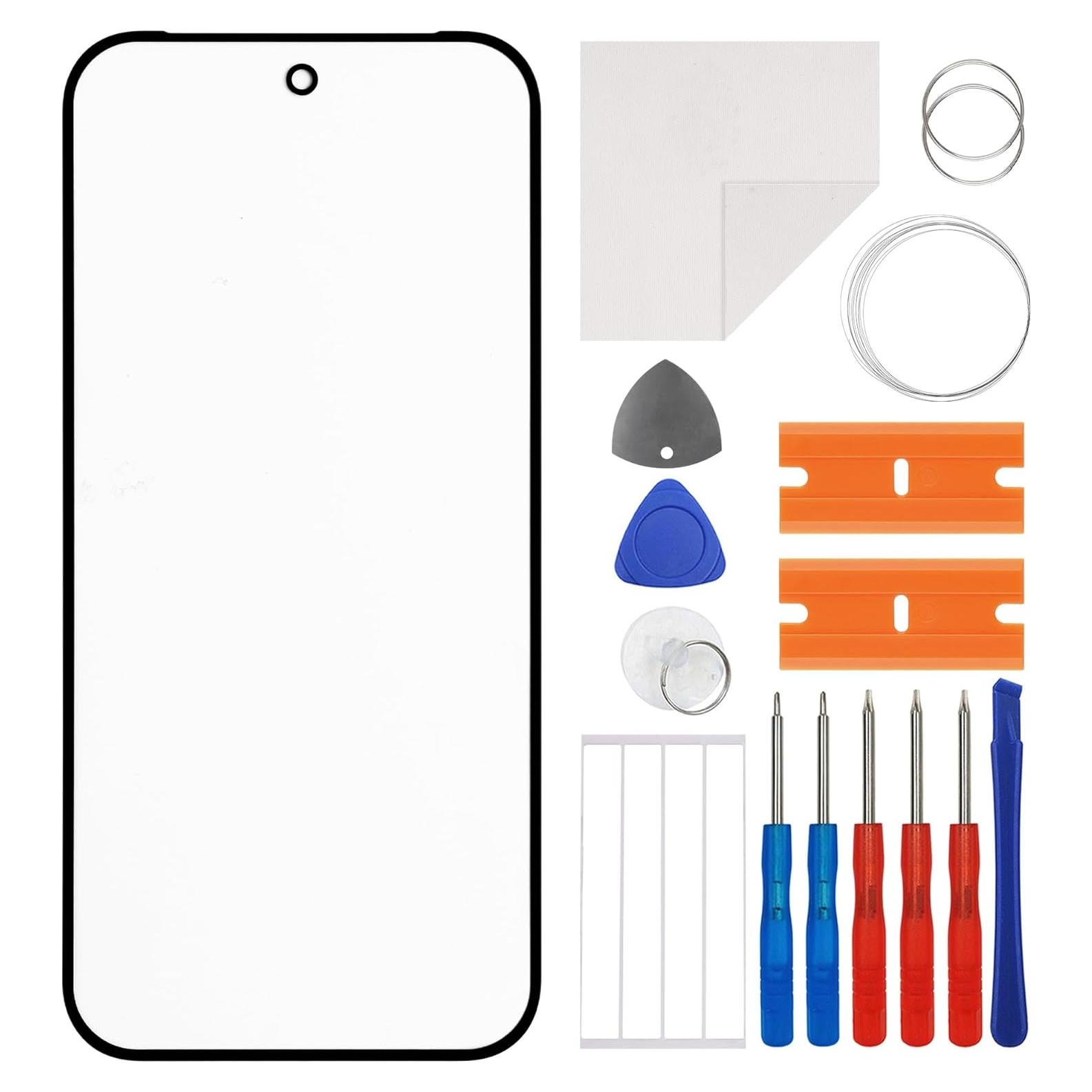 Reemplazo Lente Vidrio Frontal Google Pixel 9 G2YBB 16 cm