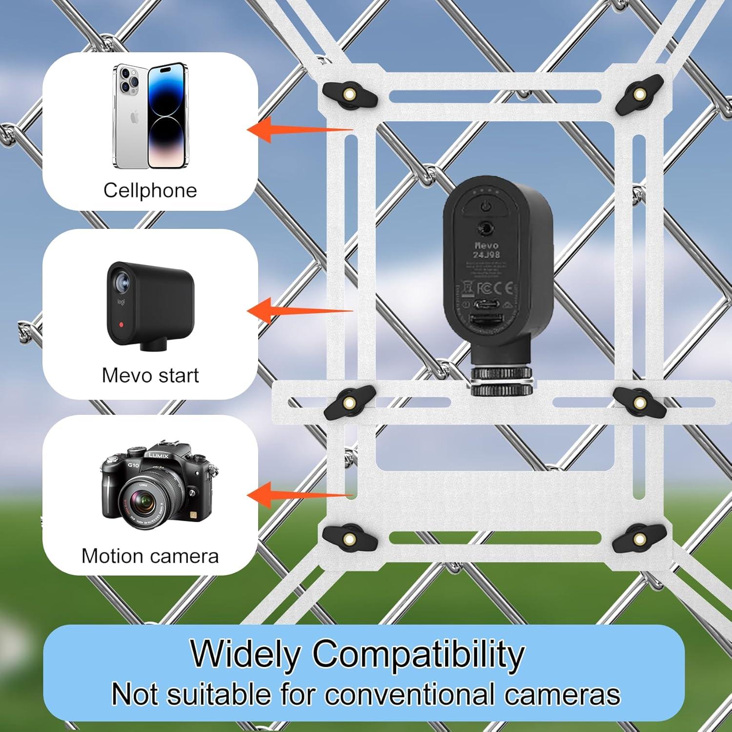 Soporte Ajustable 360° para GoPro y Smartphones Gitaobac