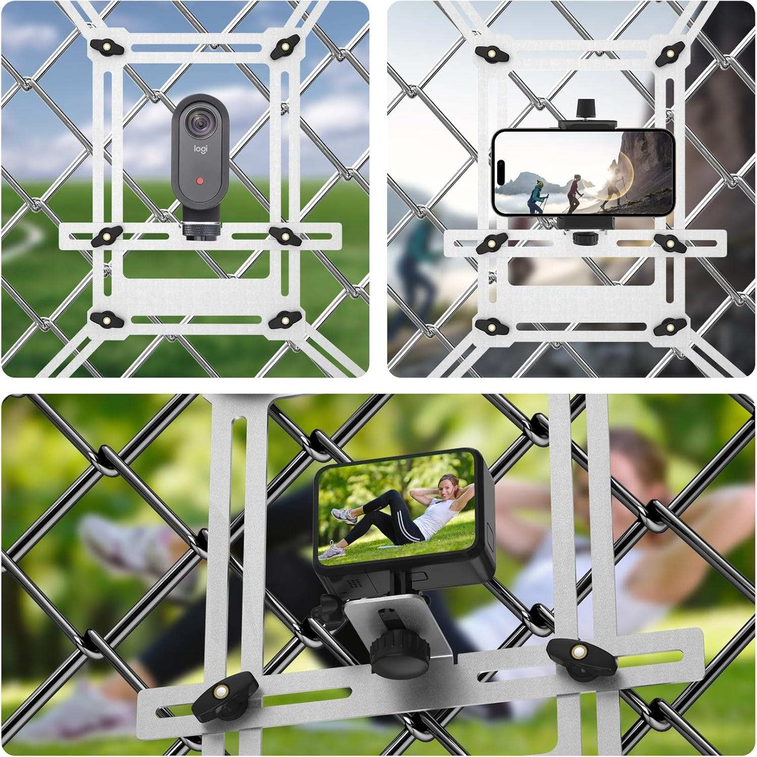Soporte Ajustable 360° para GoPro y Smartphones Gitaobac