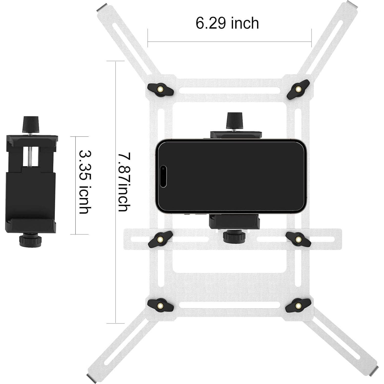 Soporte Ajustable 360° para GoPro y Smartphones Gitaobac