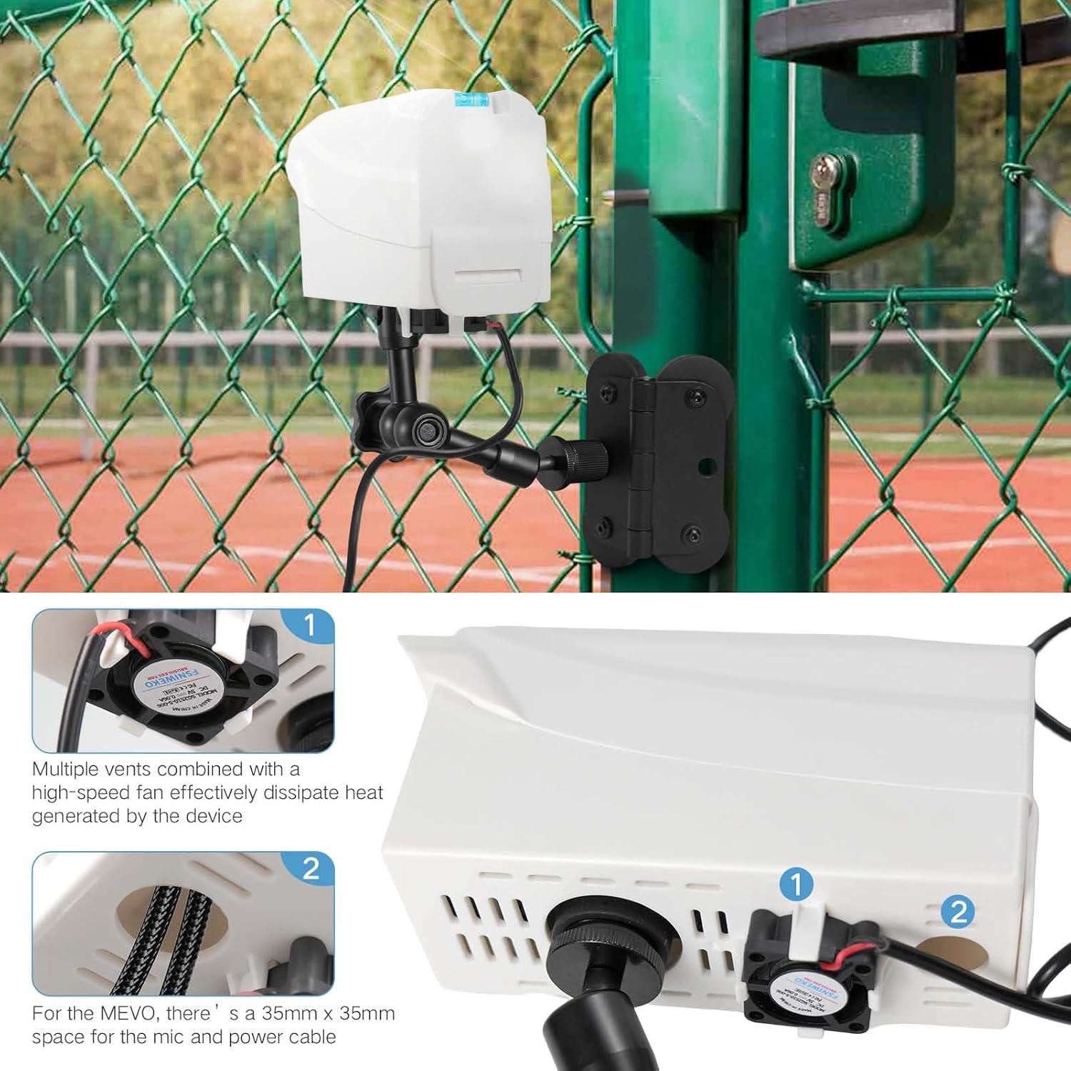 Kit de Montaje Magnético para Cerca Mevo Start con Cubierta de Sombra