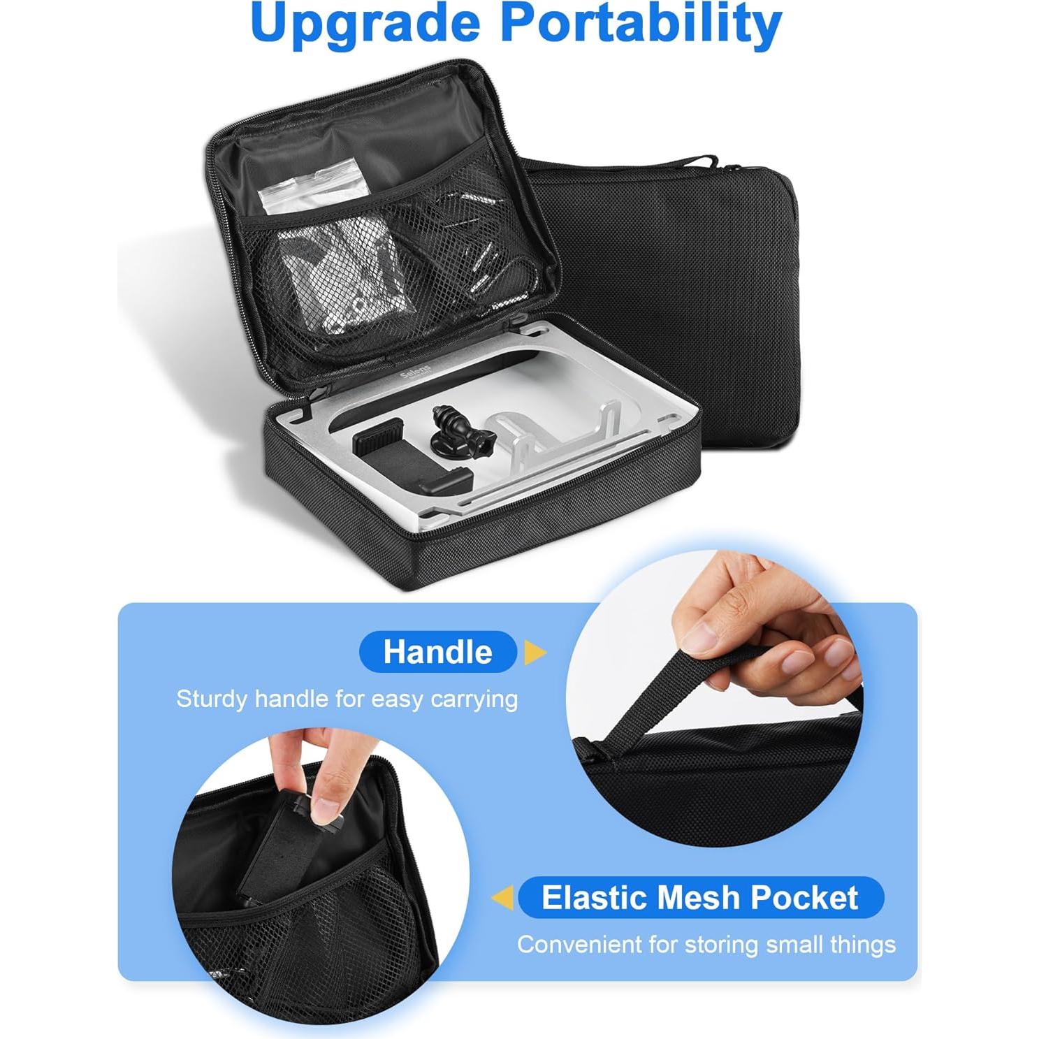 Soporte de Teléfono Selens para Cerca con Sombrilla Removible