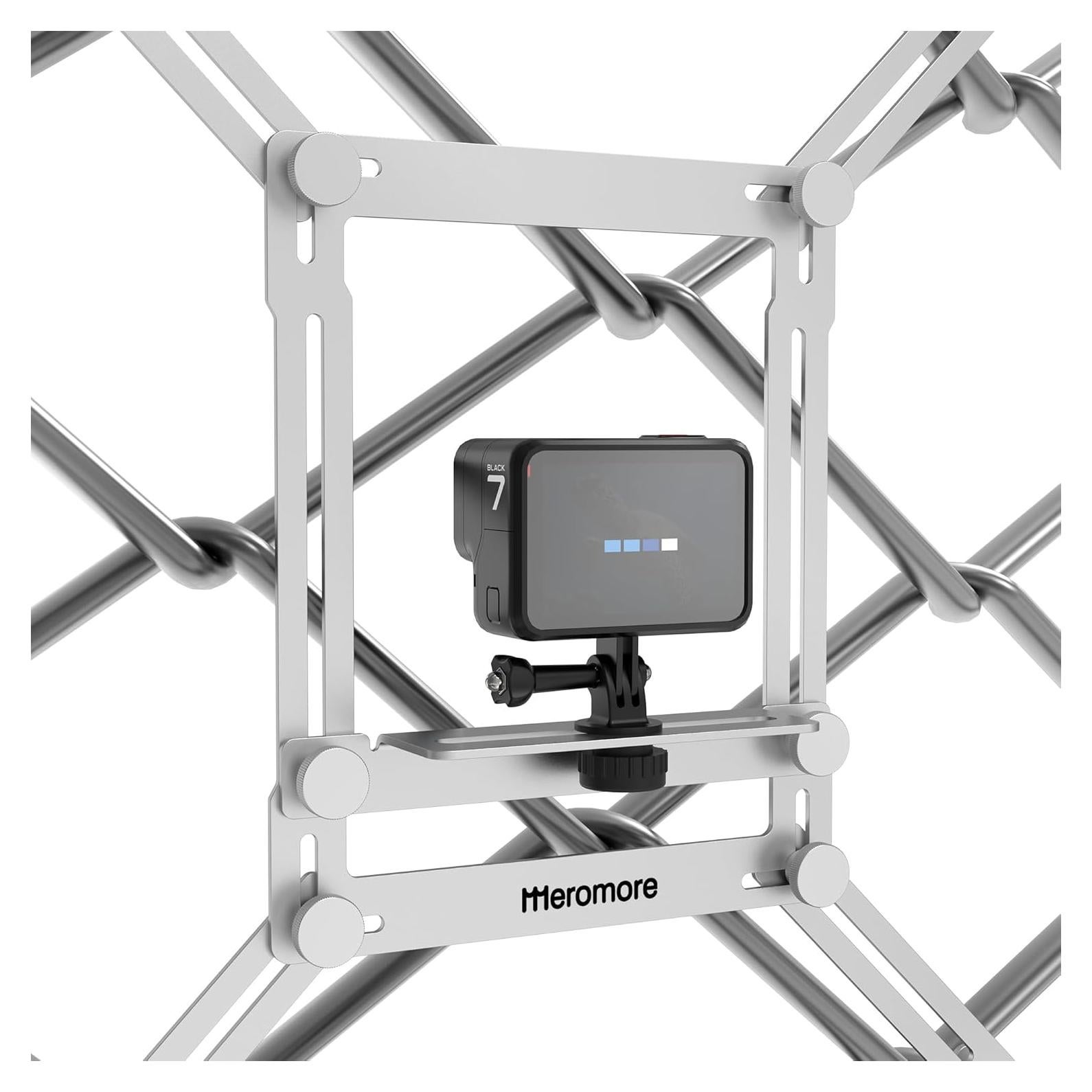 Montaje de Cerca de Aluminio Meromore para GoPro y Teléfonos