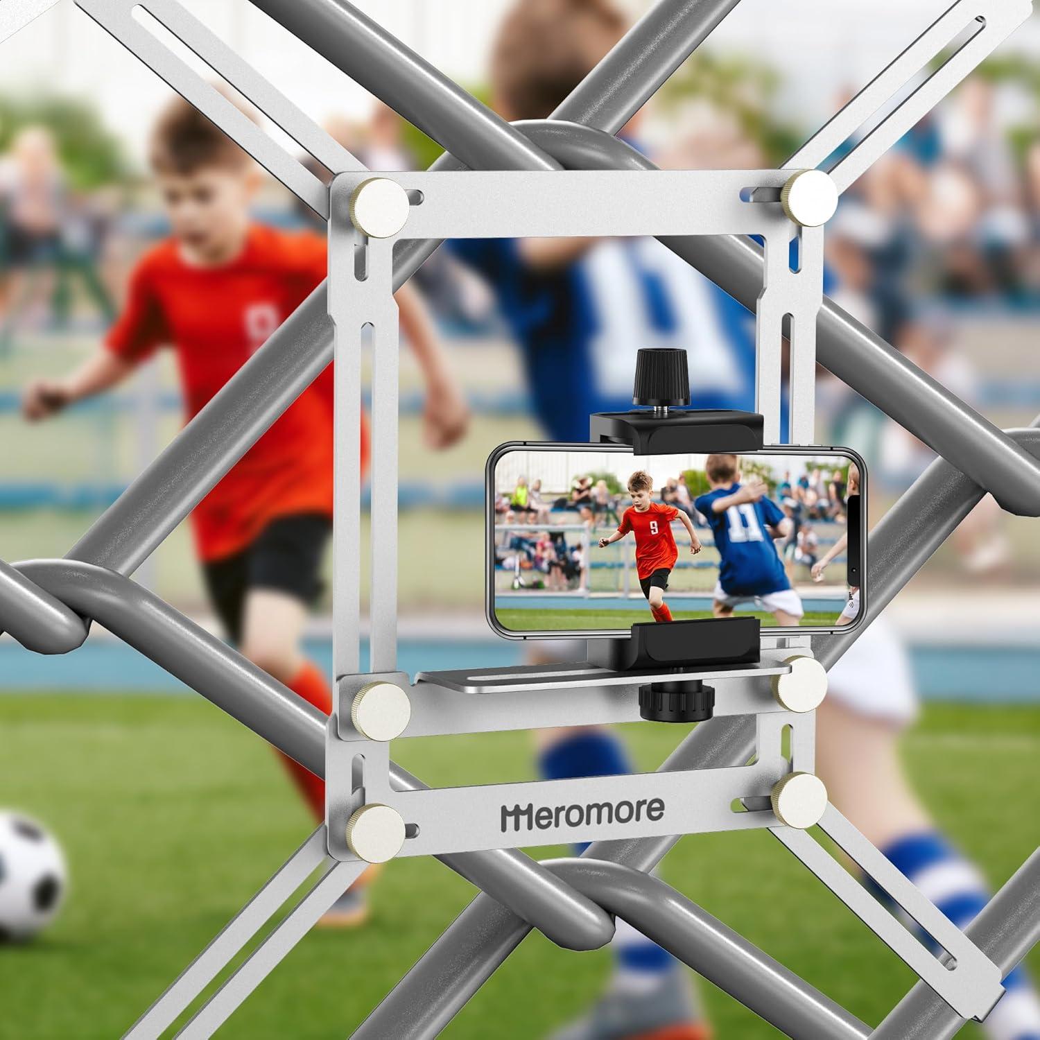 Montaje de Cerca de Aluminio Meromore para GoPro y Teléfonos