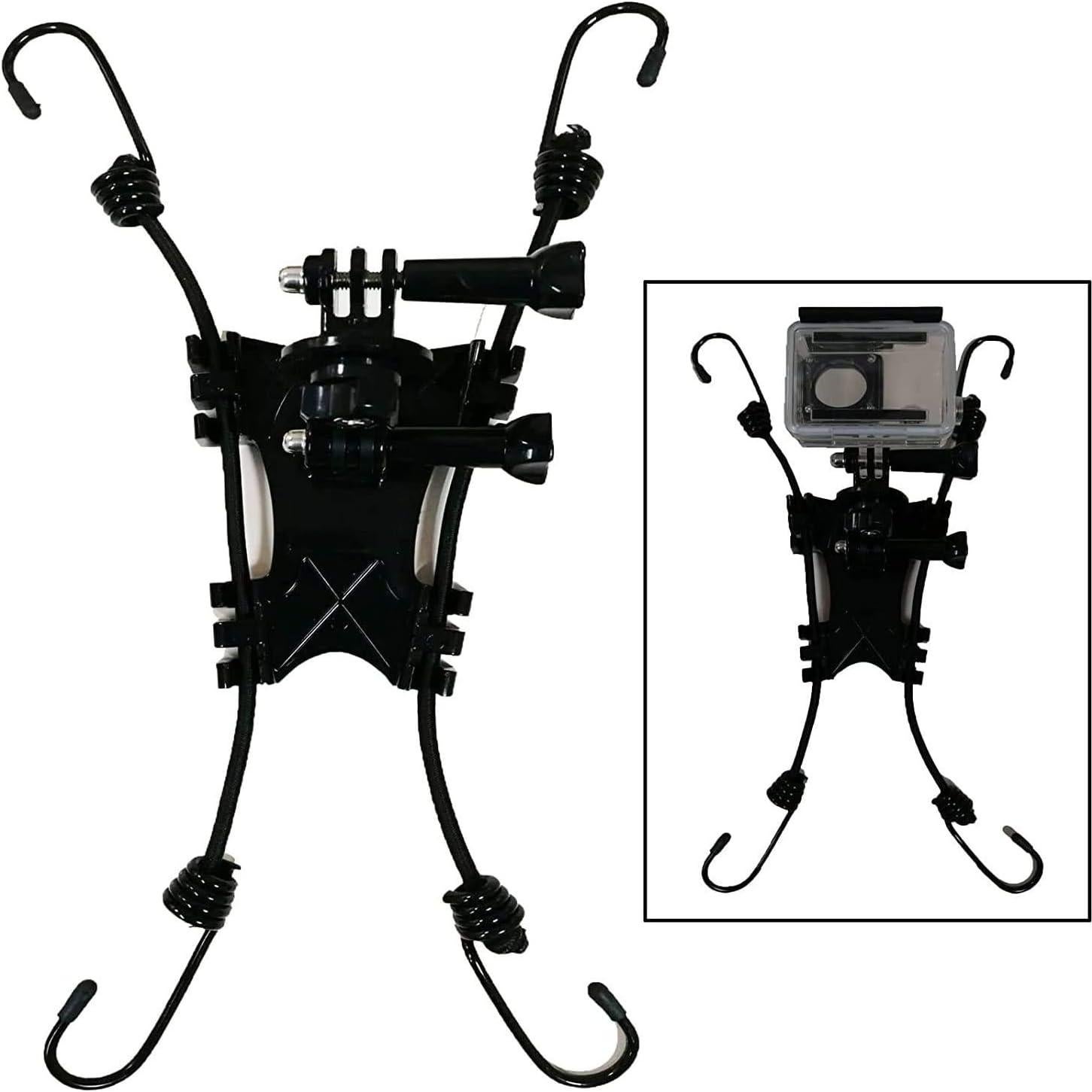 Soporte de Montaje en Cerca 3 en 1 para Cámaras y Smartphones - Negro