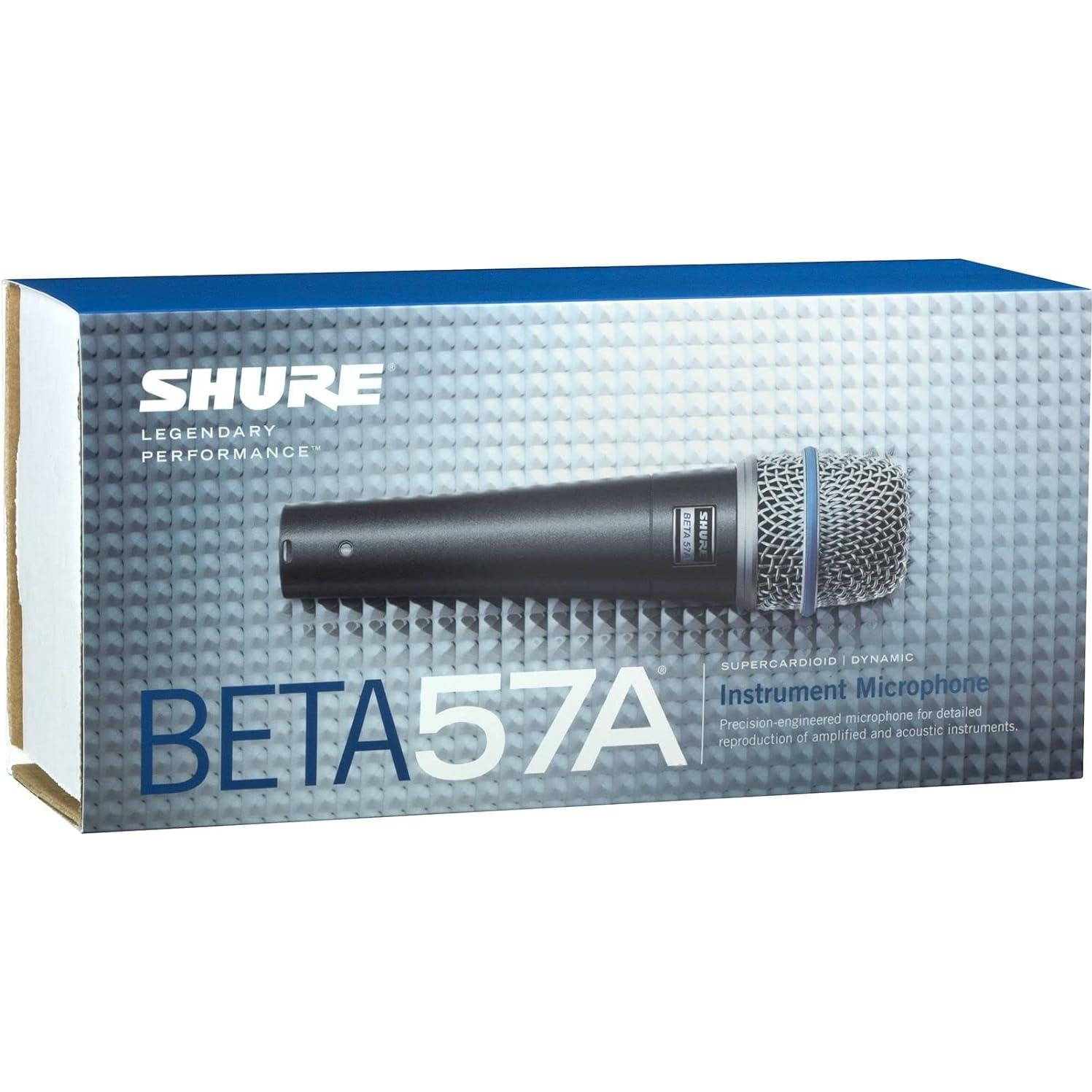 Micrófono Dinámico Supercardioide Shure BETA 57A 272g