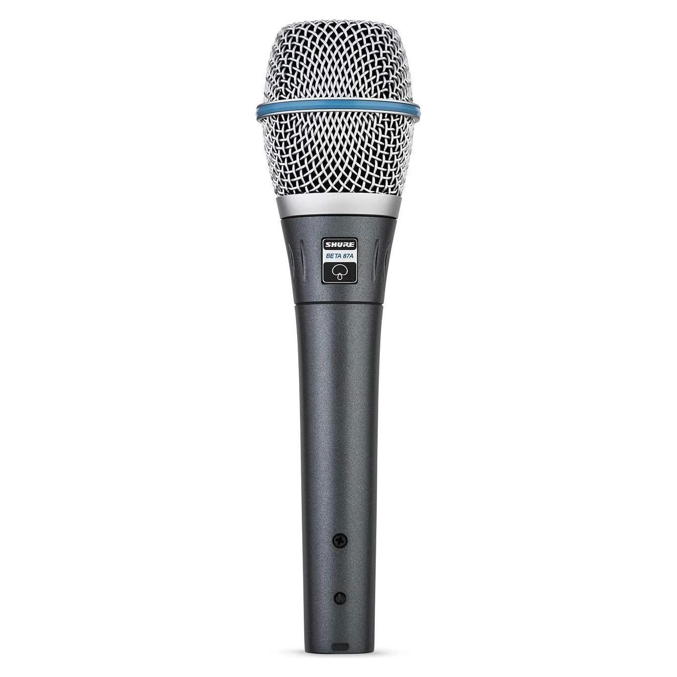 Micrófono Vocal Shure BETA 87A Supercardioide con Filtro Antipop