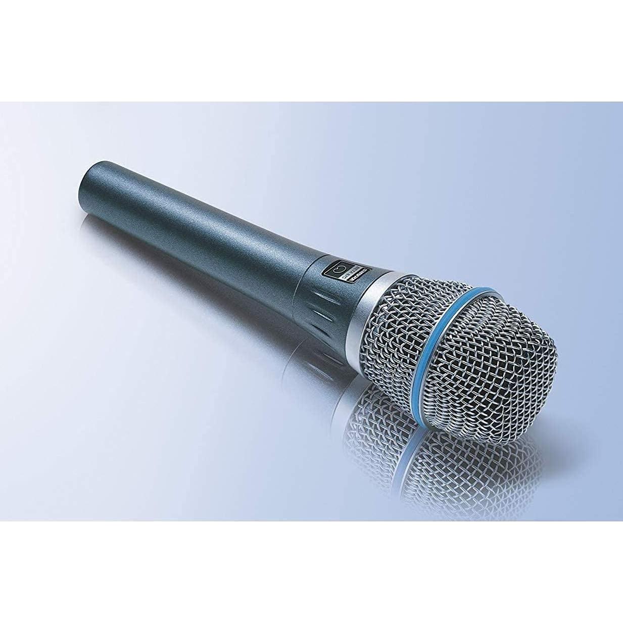 Micrófono Vocal Shure BETA 87A Supercardioide con Filtro Antipop