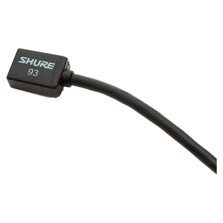 Micrófono Lavalier Shure WL93 Negro 1.2m Omnidireccional