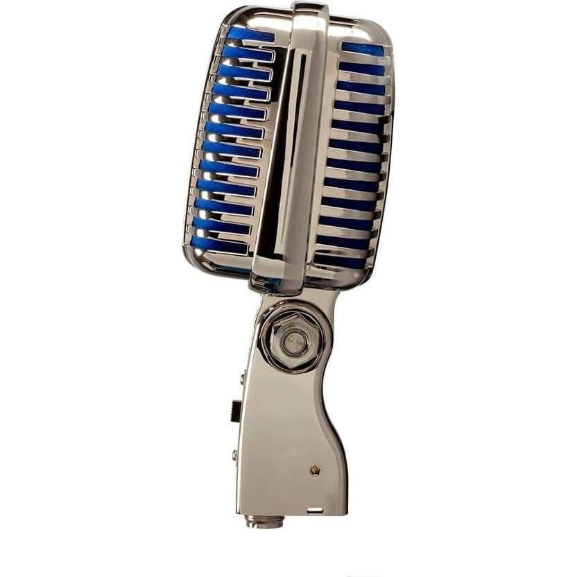 Micrófono Dinámico Clásico Monoprice Memphis Blue - Unidireccional, Retro