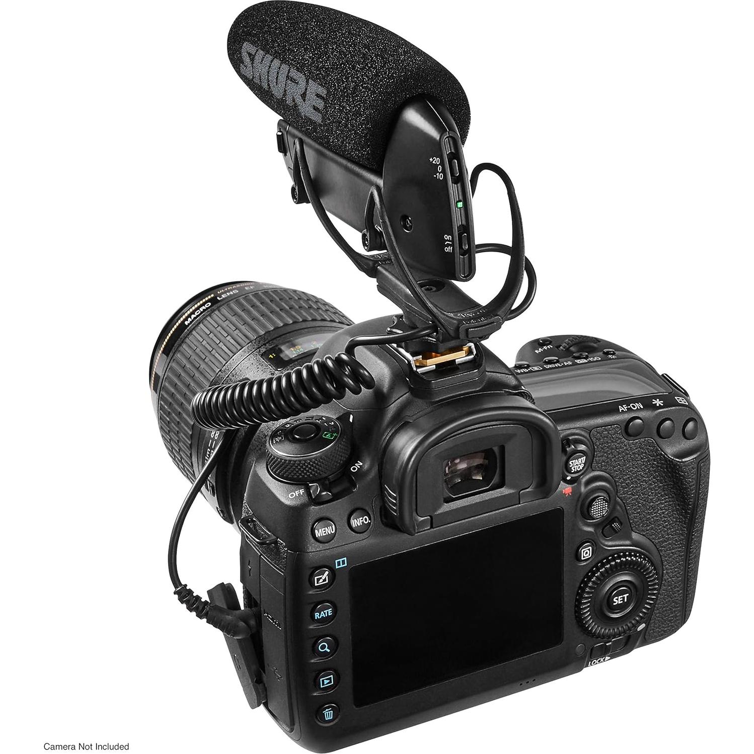 Micrófono de Condensador Shure VP83 LensHopper para Cámara DSLR