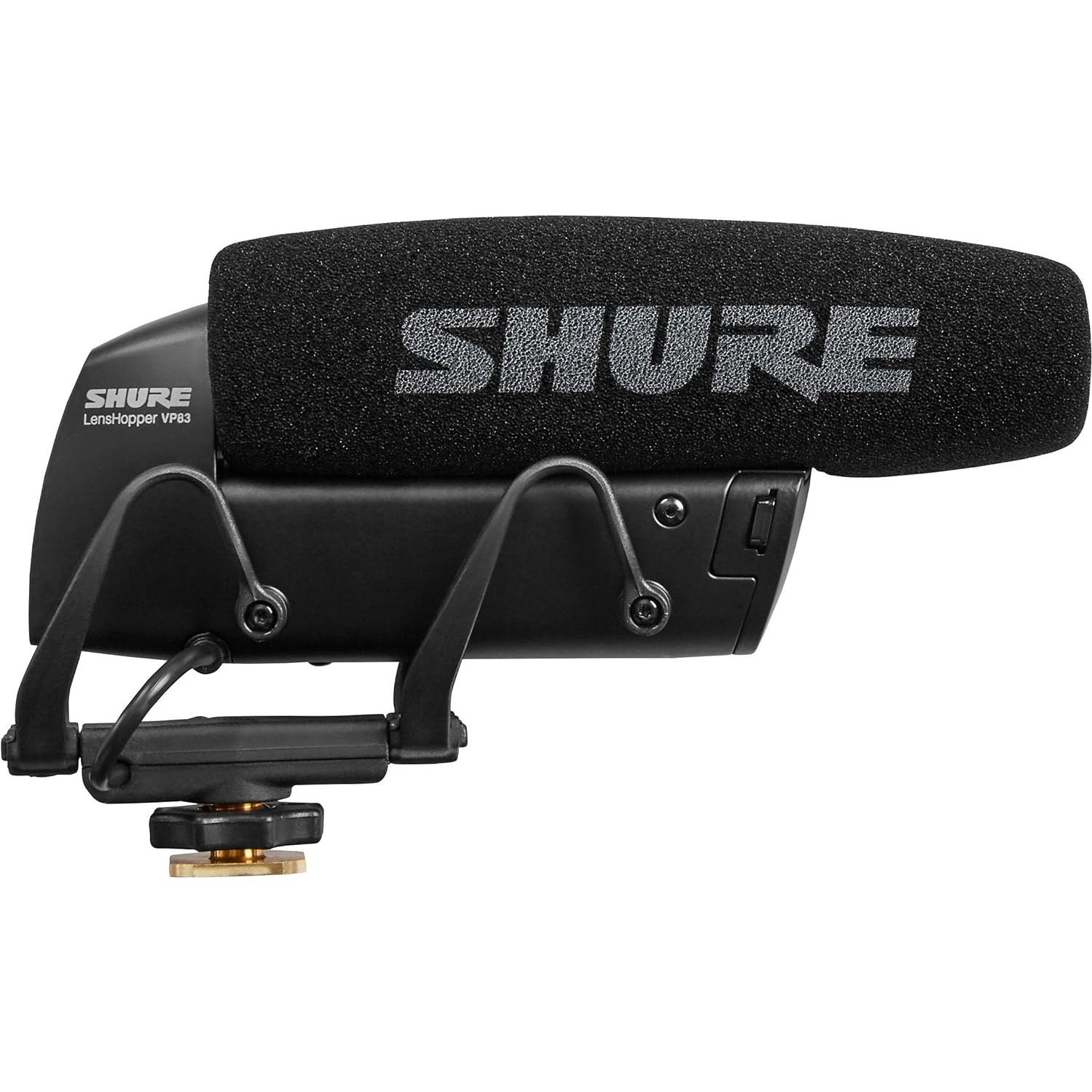 Micrófono de Condensador Shure VP83 LensHopper para Cámara DSLR