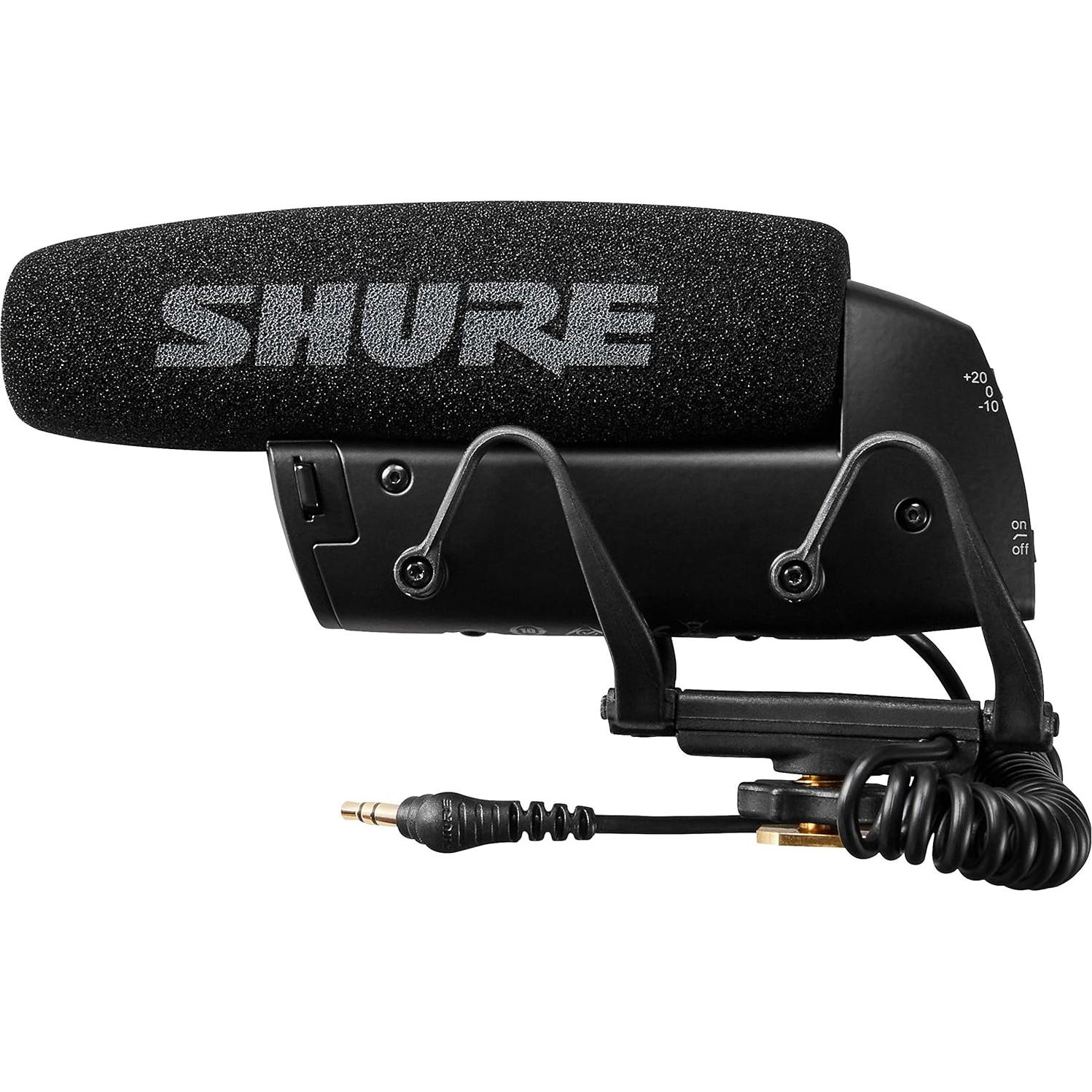 Micrófono de Condensador Shure VP83 LensHopper para Cámara DSLR