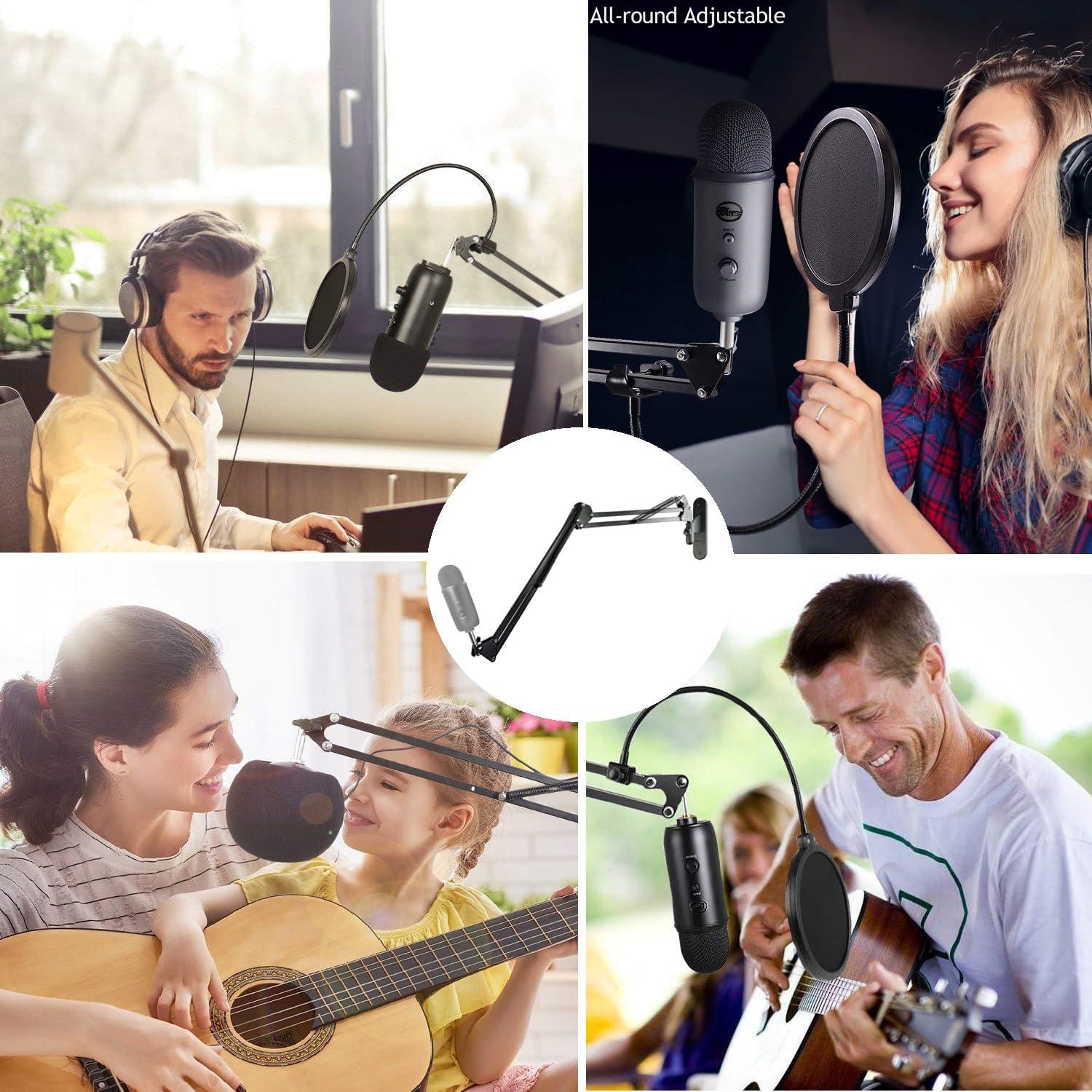 Soporte de Pared para Micrófono Upgrade - Brazo Ajustable Universal