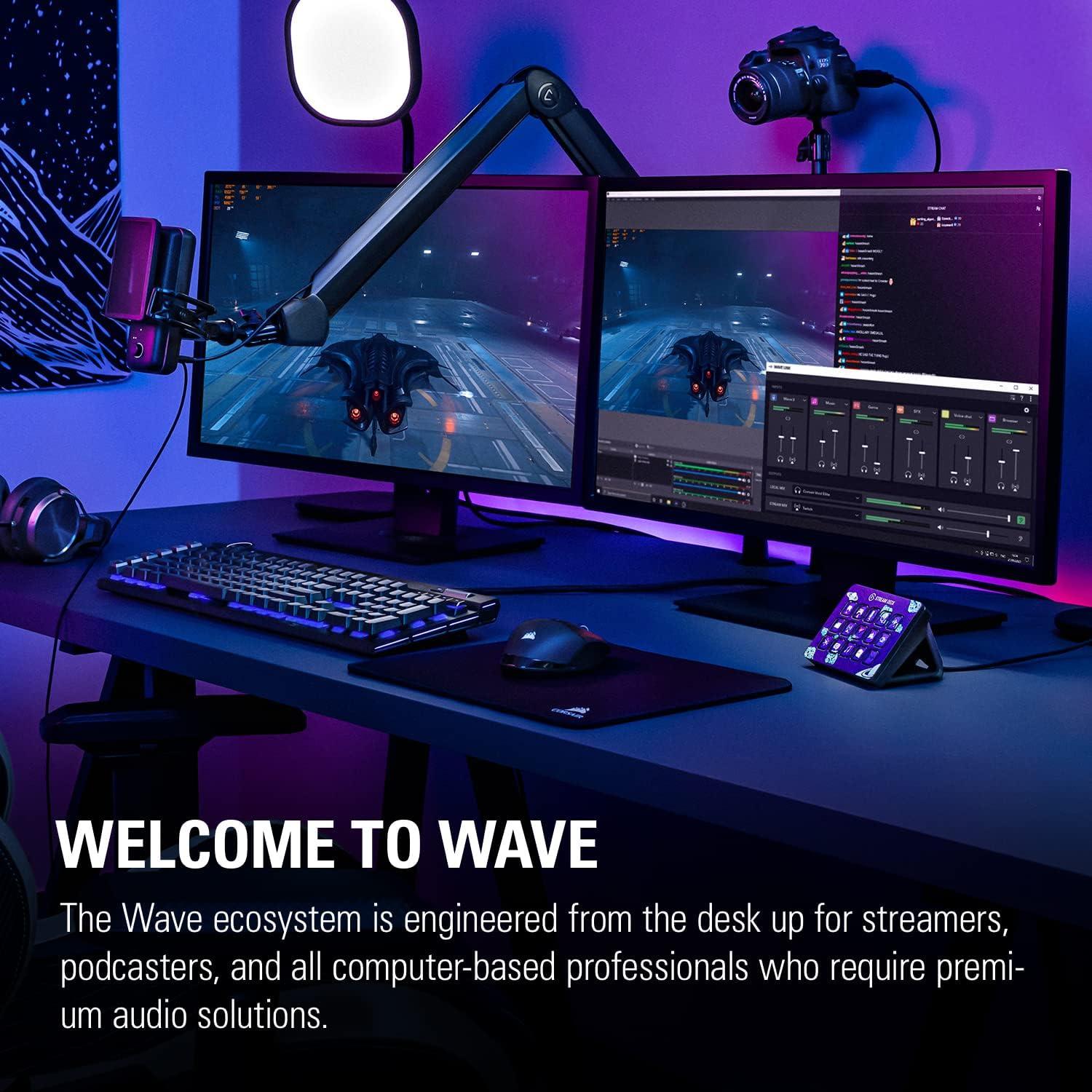 Brazo de transmisión Elgato Wave Mic Arm ajustable 780mm