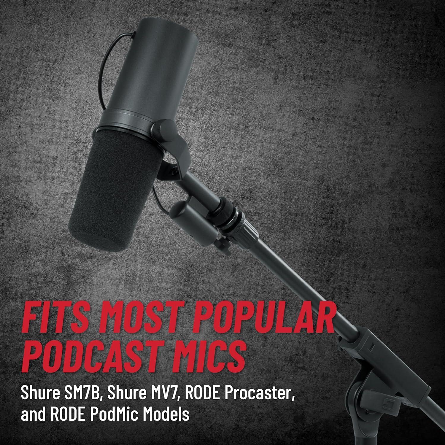 Soporte de Micrófono Gator Frameworks GFW-MIC-0822 con Brazo Telescópico