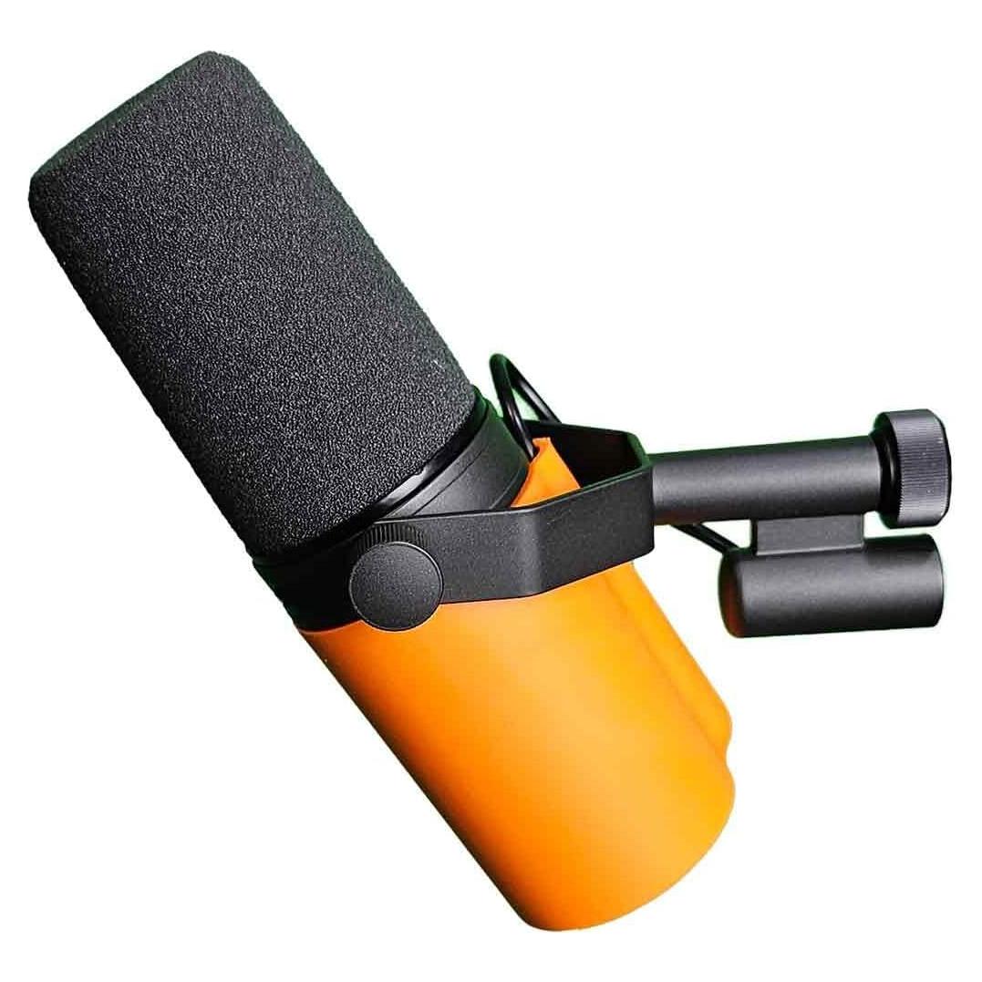 Cubierta de Micrófono Naranja Myc para Shure SM7B y SM7dB