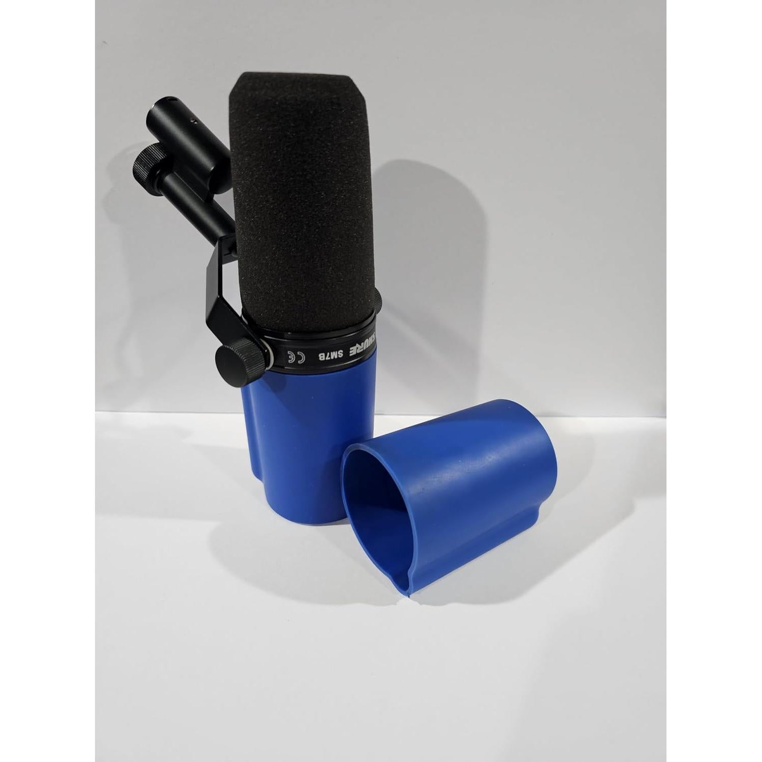 Cubierta de Micrófono Azul Myc para Shure SM7B y SM7dB