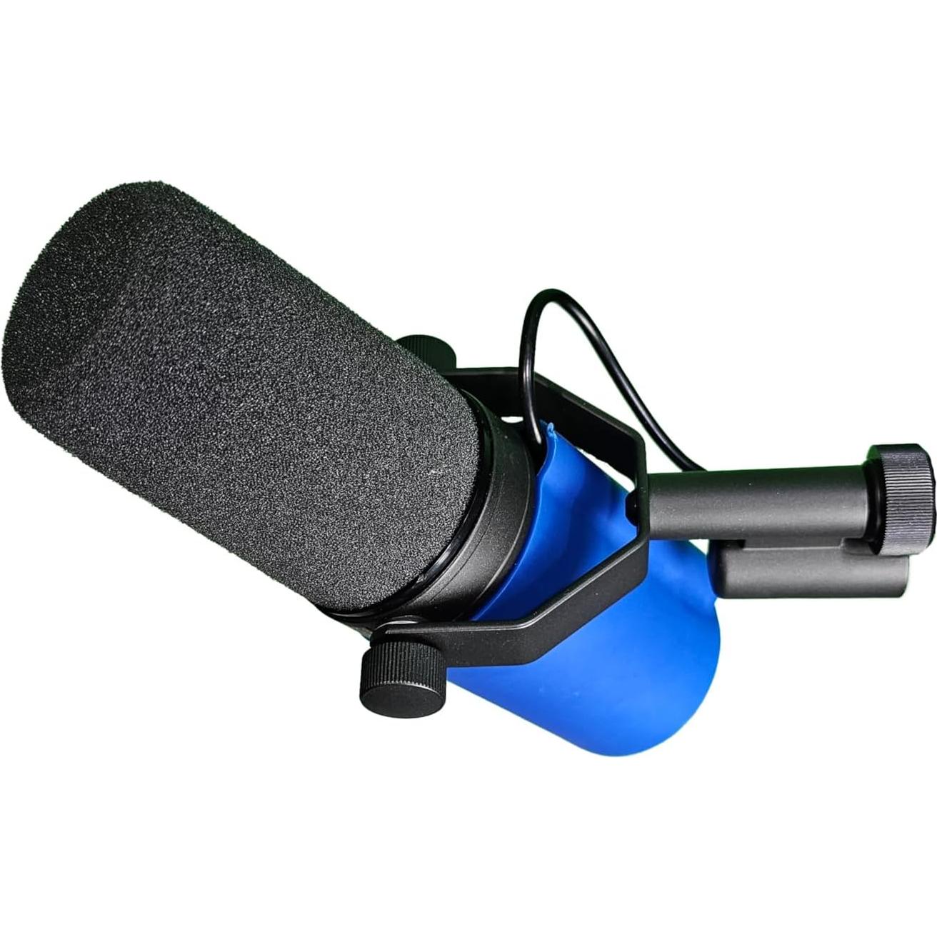 Cubierta de Micrófono Azul Myc para Shure SM7B y SM7dB