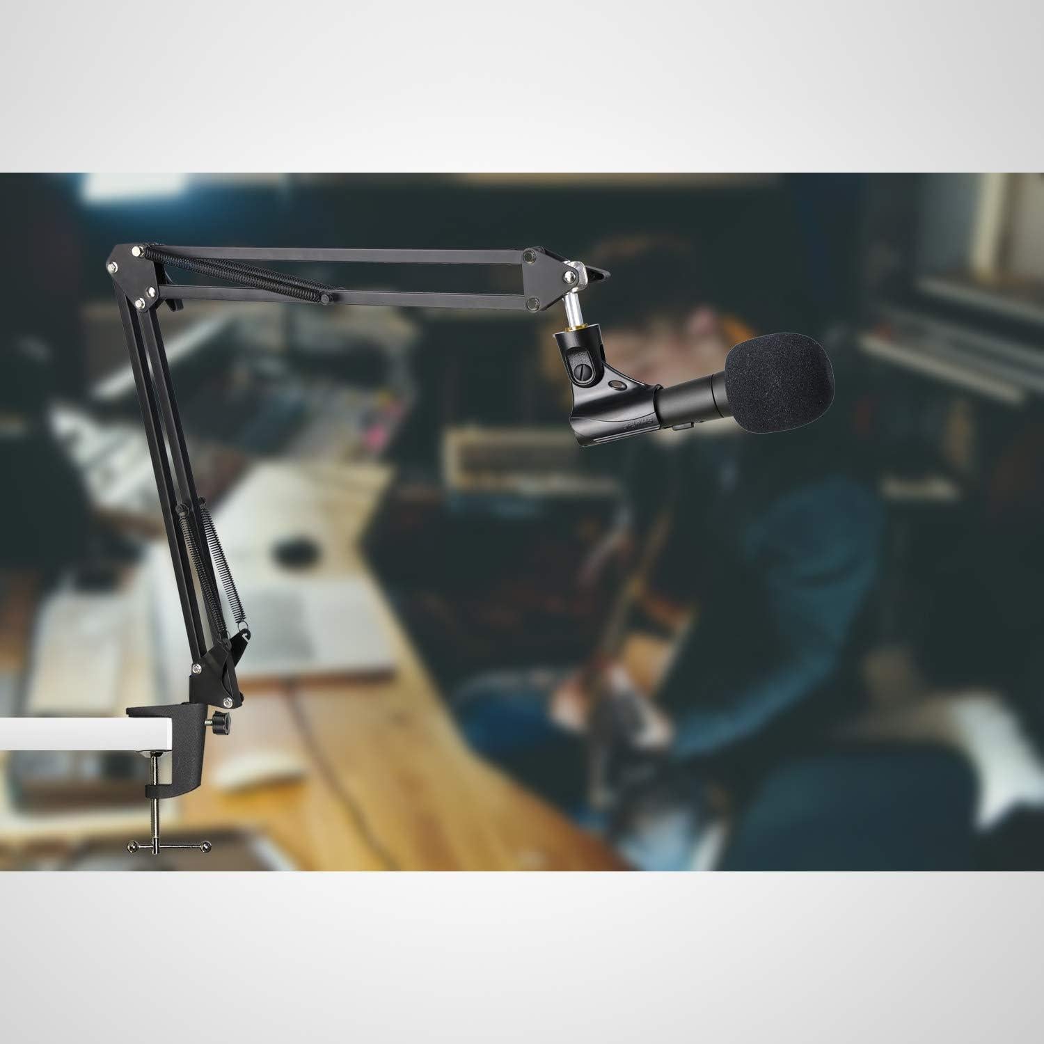 Filtro Pop Espuma Negro para Micrófono Shure SM58 - 2 Piezas