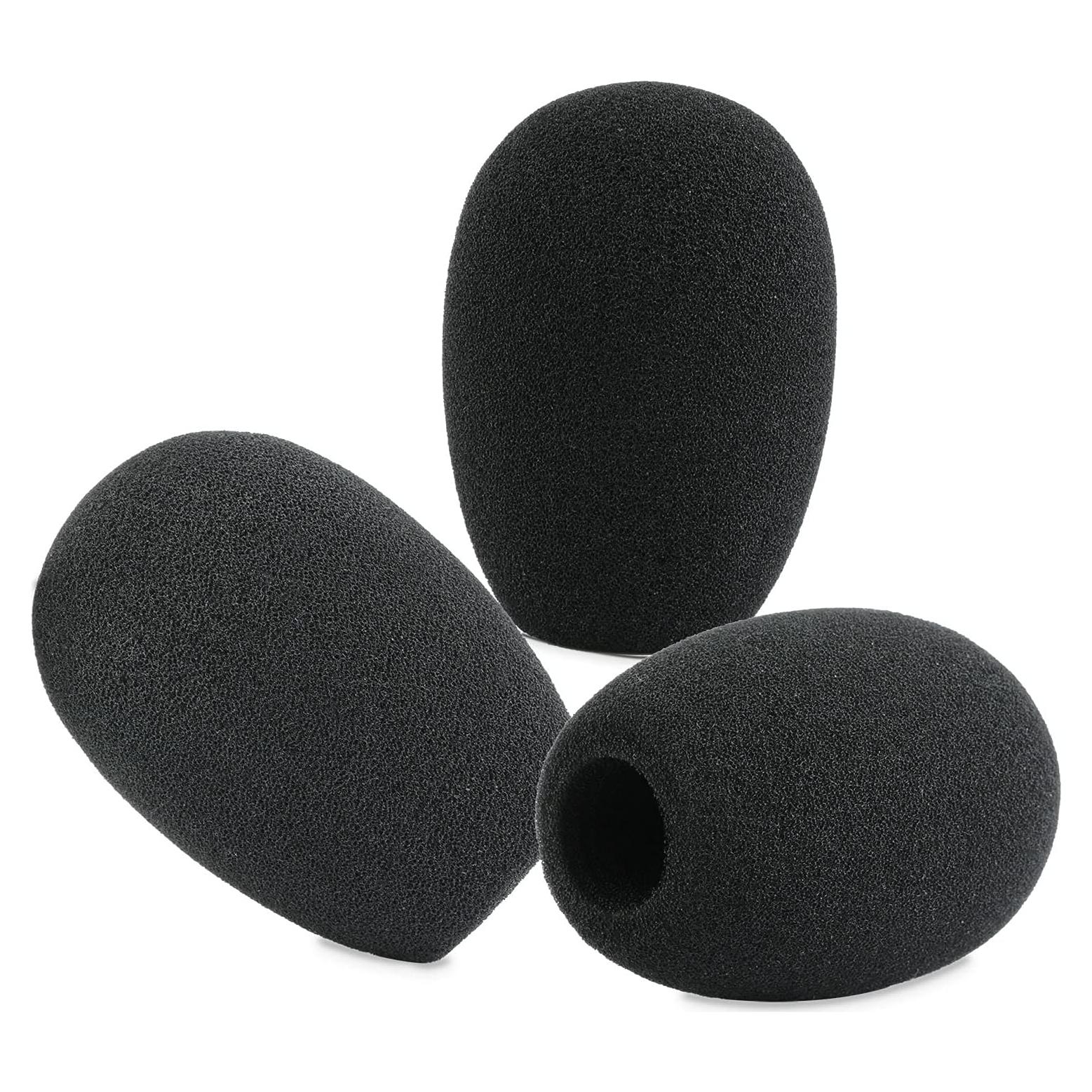 Funda de espuma LEFXMOPHY 3-Pack para micrófonos Shure SM81