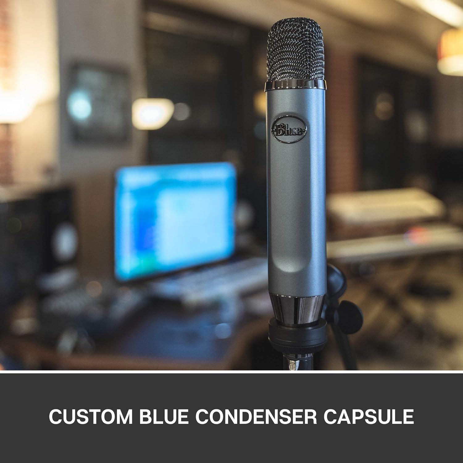 Micrófono de condensador Blue Ember XLR cardioide 380g