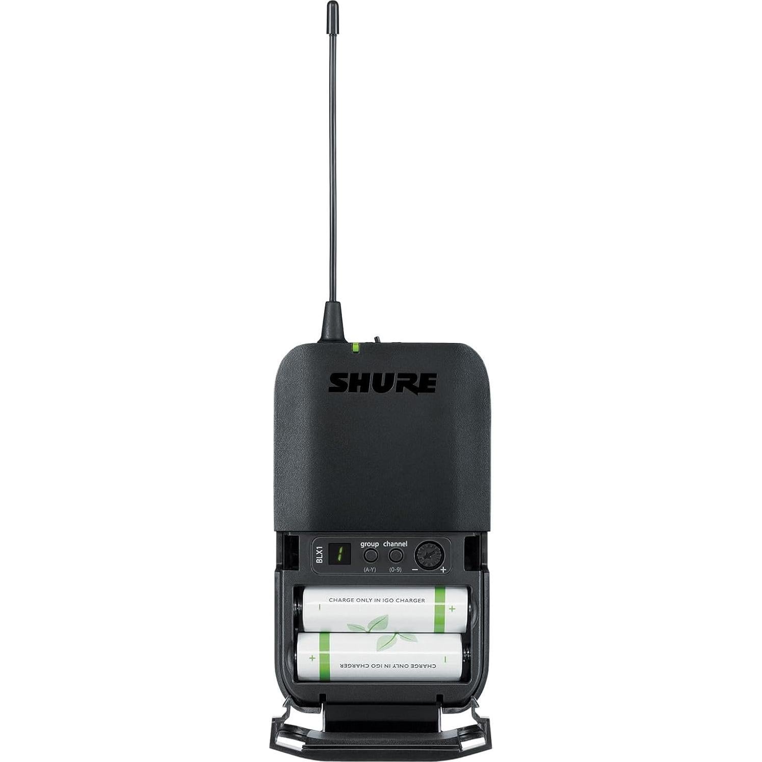 Micrófono Inalámbrico Shure BLX14/SM31 - 14h Batería, 100m Alcance