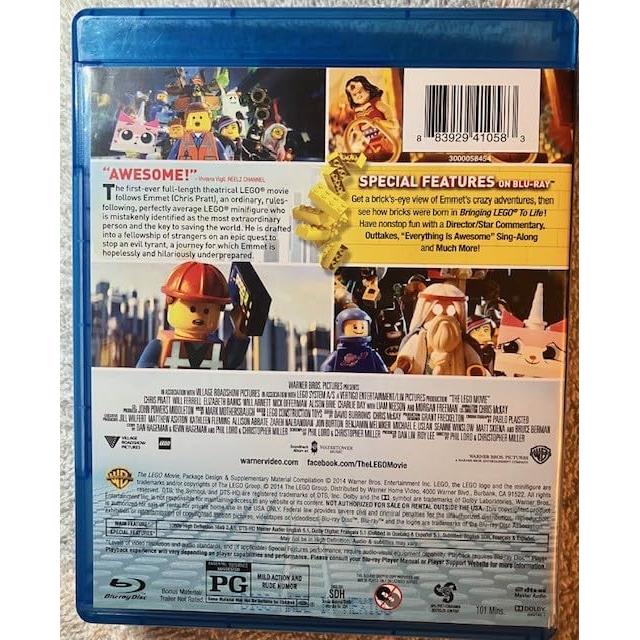 Película de Lego Blu-ray Warner Bros. Will Arnett