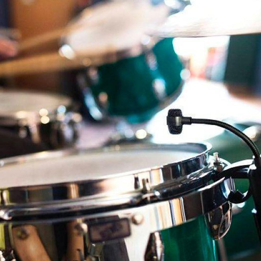 PGA98D Condenser Microphone - with Cardioid Pick-up Pattern,Condenser Gooseneck Drum Microphone with AP98DM Drum Mount (PGA98D-XLR)