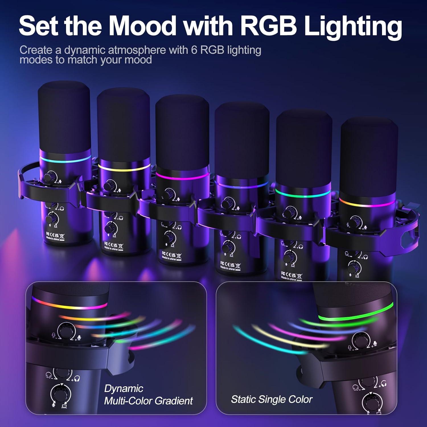 Micrófono Dinámico USB/XLR Socodox WM8 con Brazo Articulado