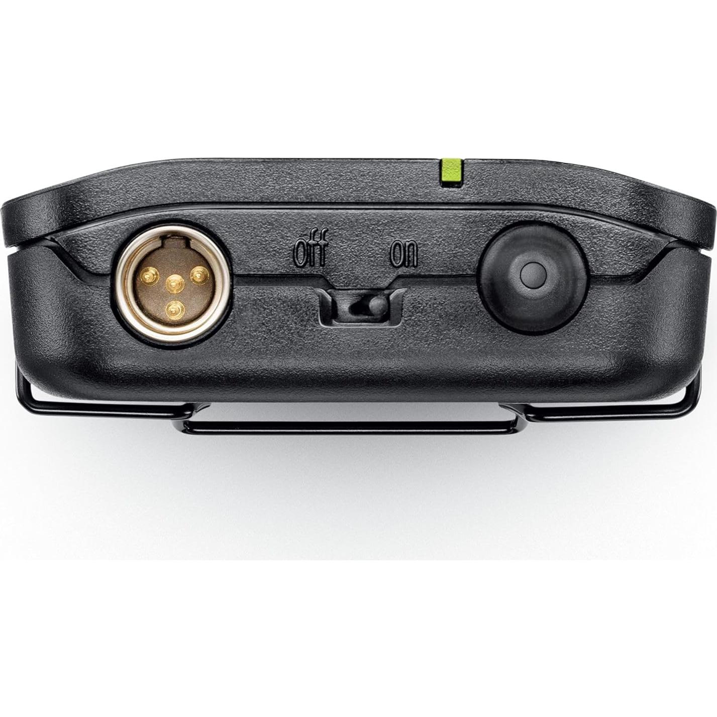 Shure BLX14/CVL Wireless Microphone System - 14-Hour Battery Life, 300 ft Range, UHF | Includes CVL Lavalier Mic, Bodypack Transmitter, Single Channel Receiver | H9 Band (BLX14/CVL-H9)