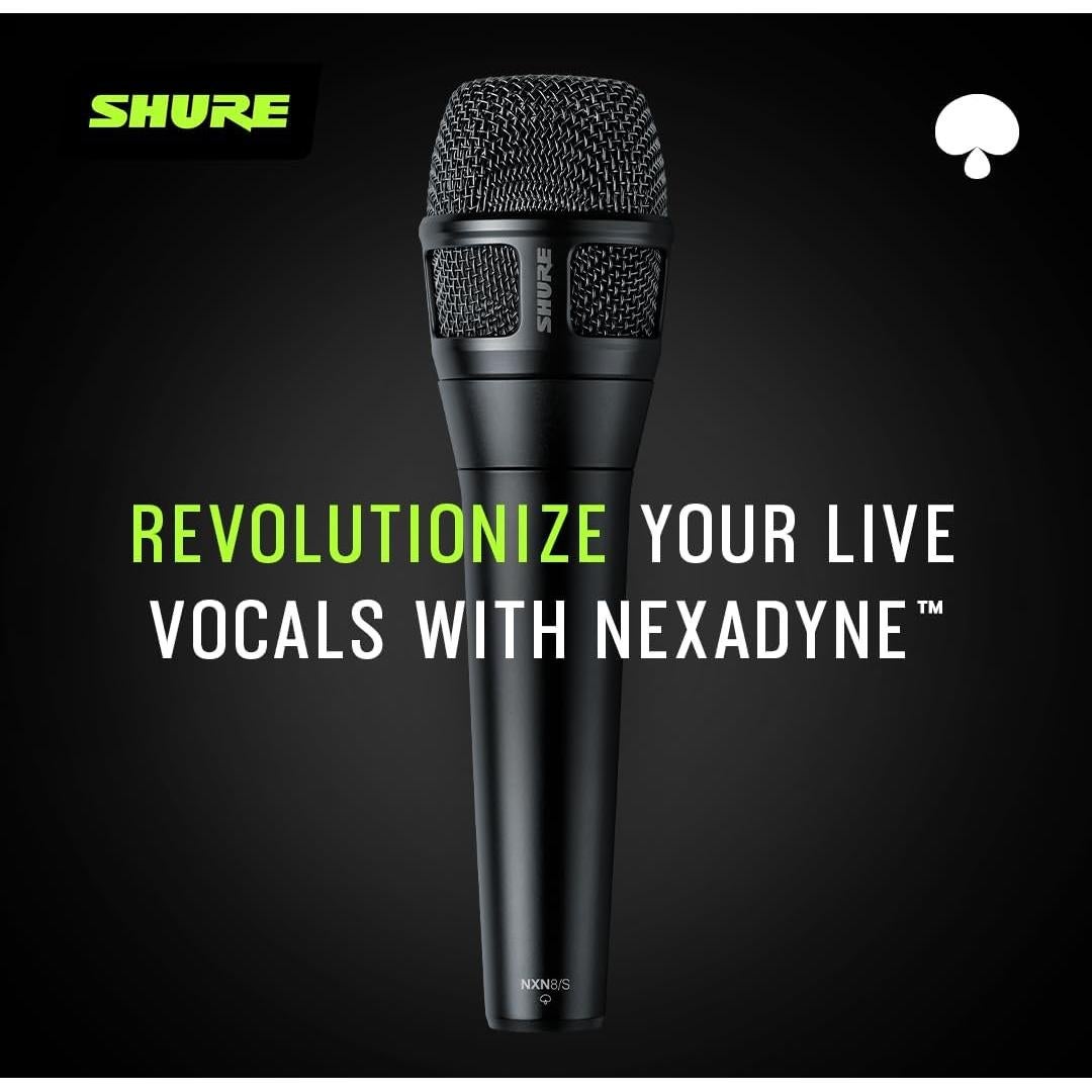 Micrófono Vocal Dinámico Shure Nexadyne 8/S Supercardioide