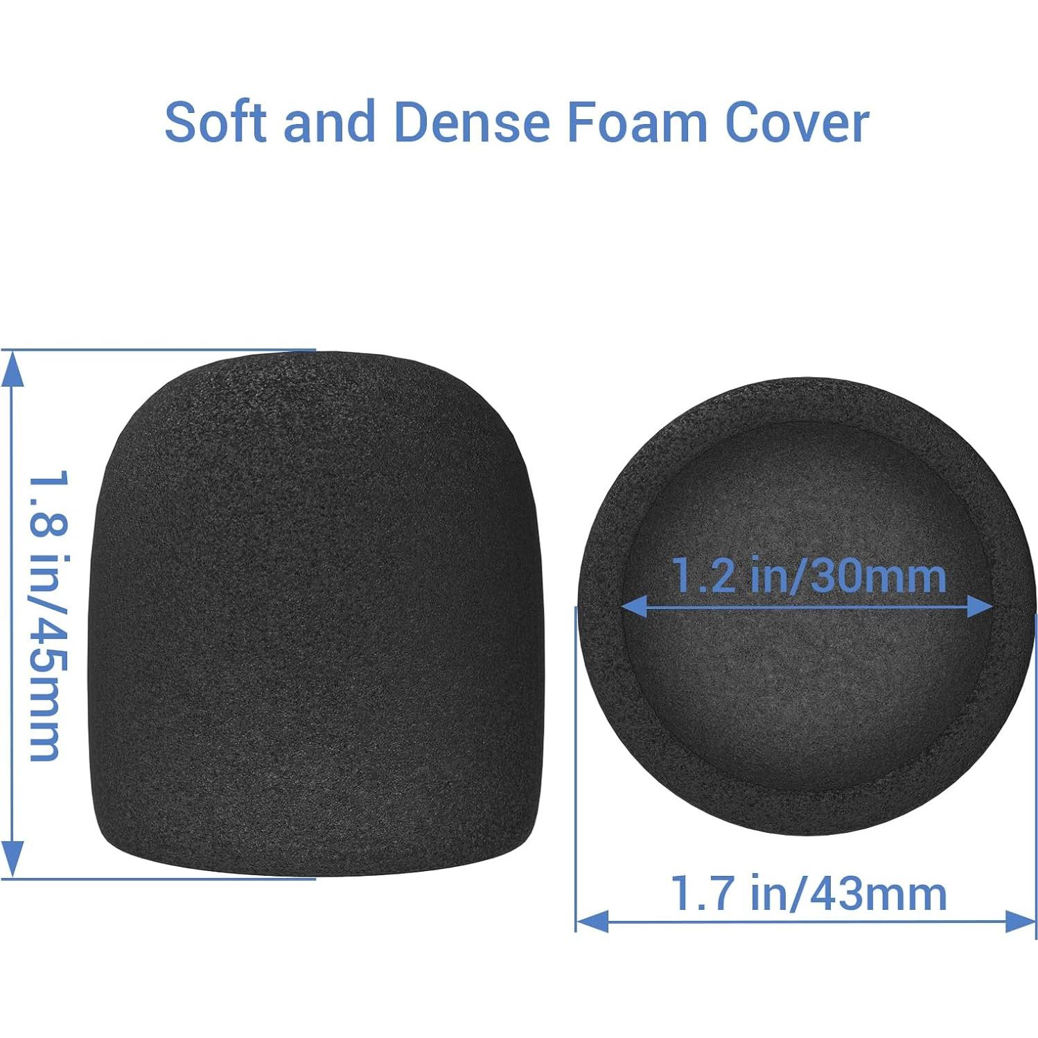 Paquete Cubilux de Cubierta de Espuma y Gato Muerto para Micrófono Shure SM57