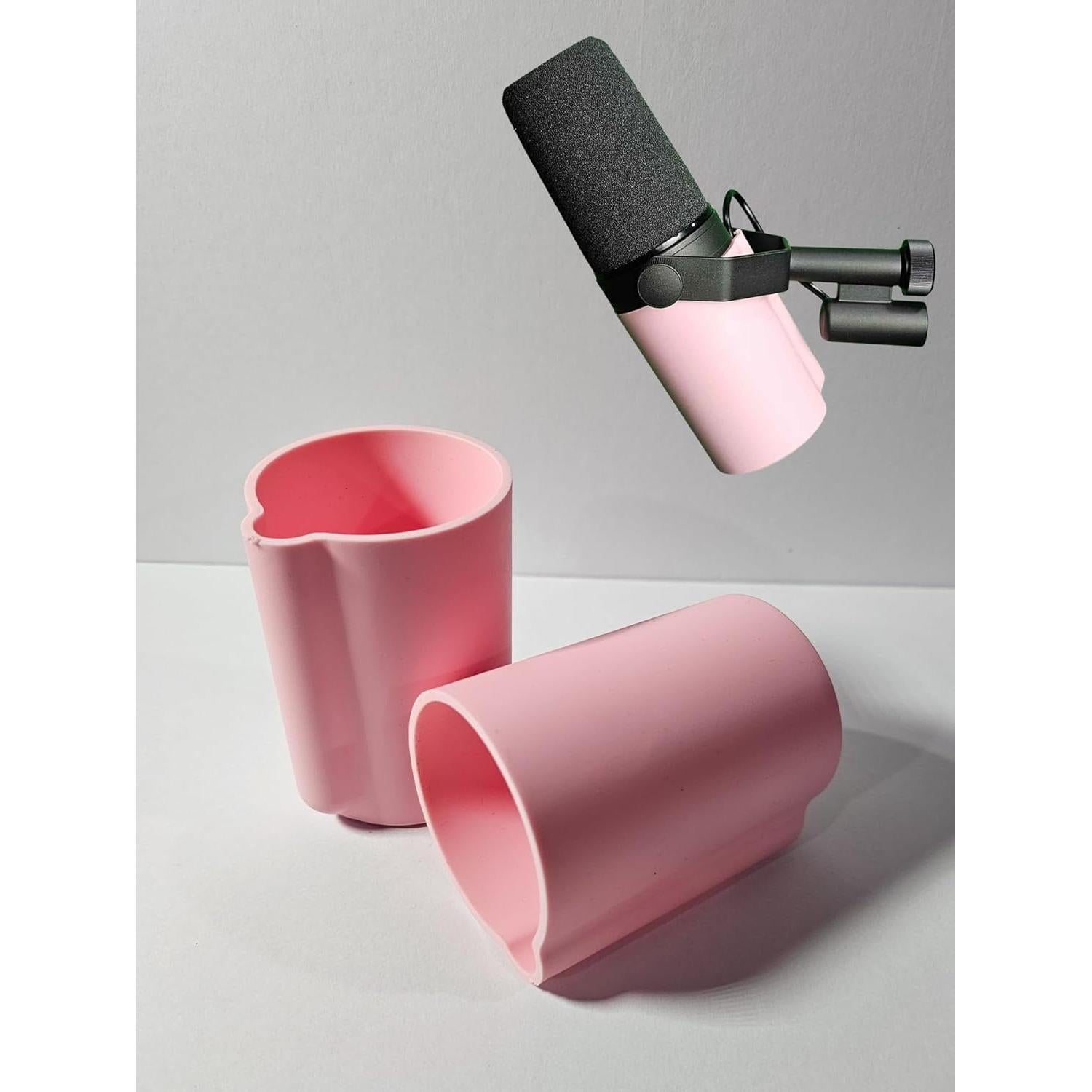 Cubierta de Micrófono Rosa Myc para Shure SM7B y SM7dB