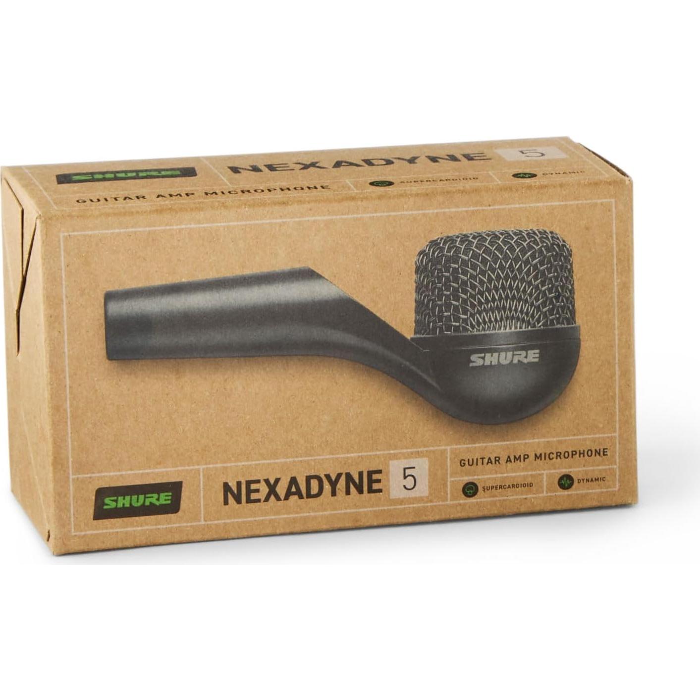 Micrófono dinámico supercardioide Shure Nexadyne 5 para guitarra