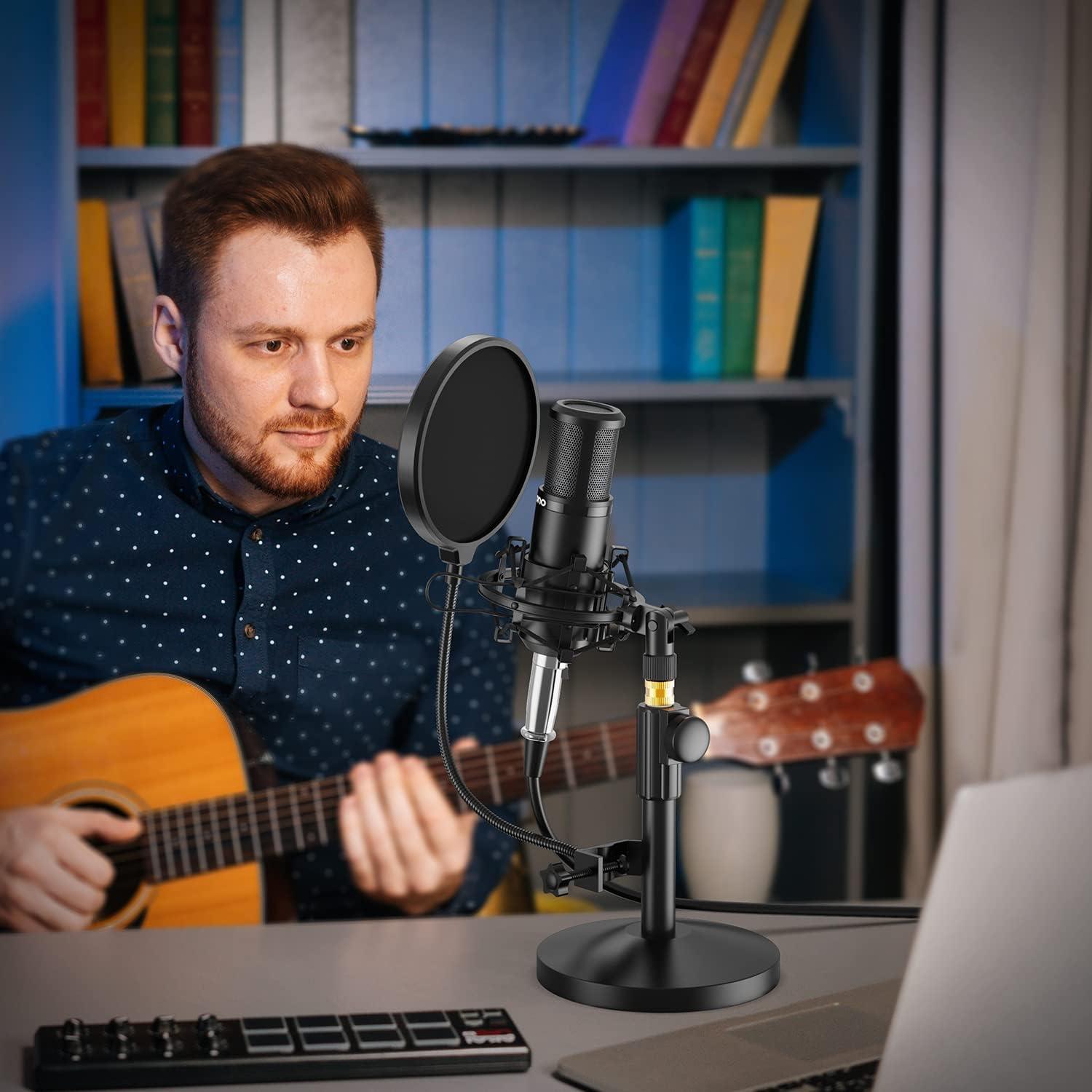 Micrófono de Condensador MAONO PM325T 25mm Cardioide Profesional