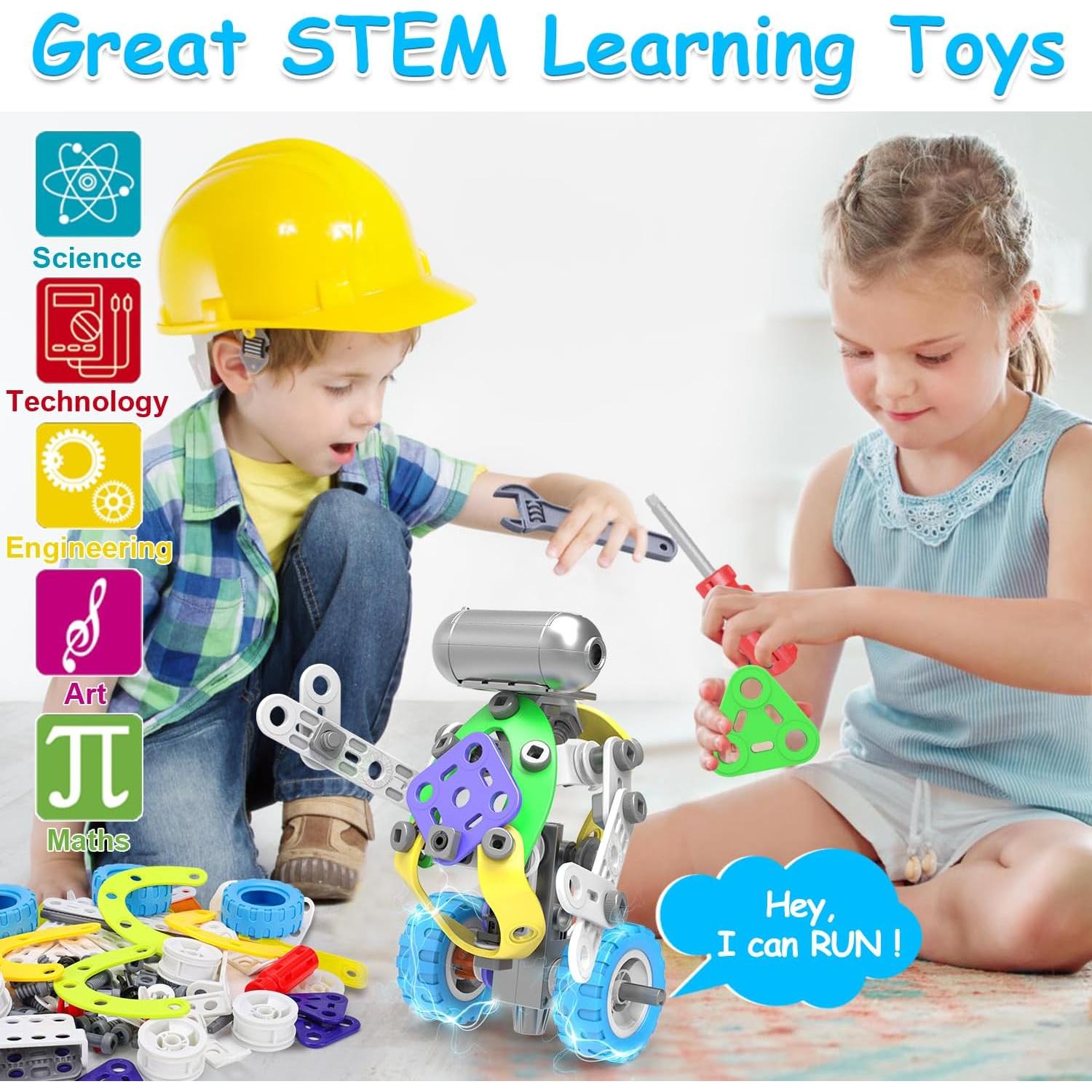 Juguete Eléctrico STEM 10 en 1 Tsomtto para Niños 5+