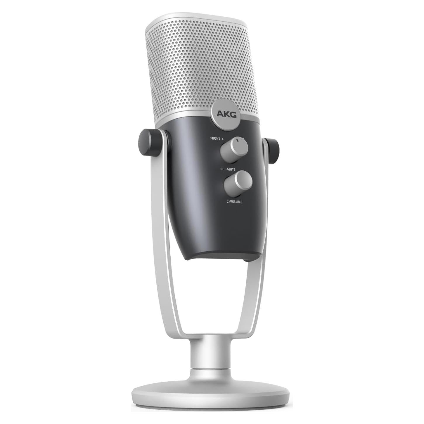 Micrófono USB-C AKG Pro Audio Ara, Doble Patrón, 24 bits/96 kHz