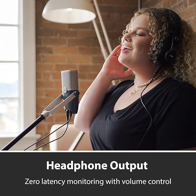 Micrófono USB-C AKG Pro Audio Ara, Doble Patrón, 24 bits/96 kHz