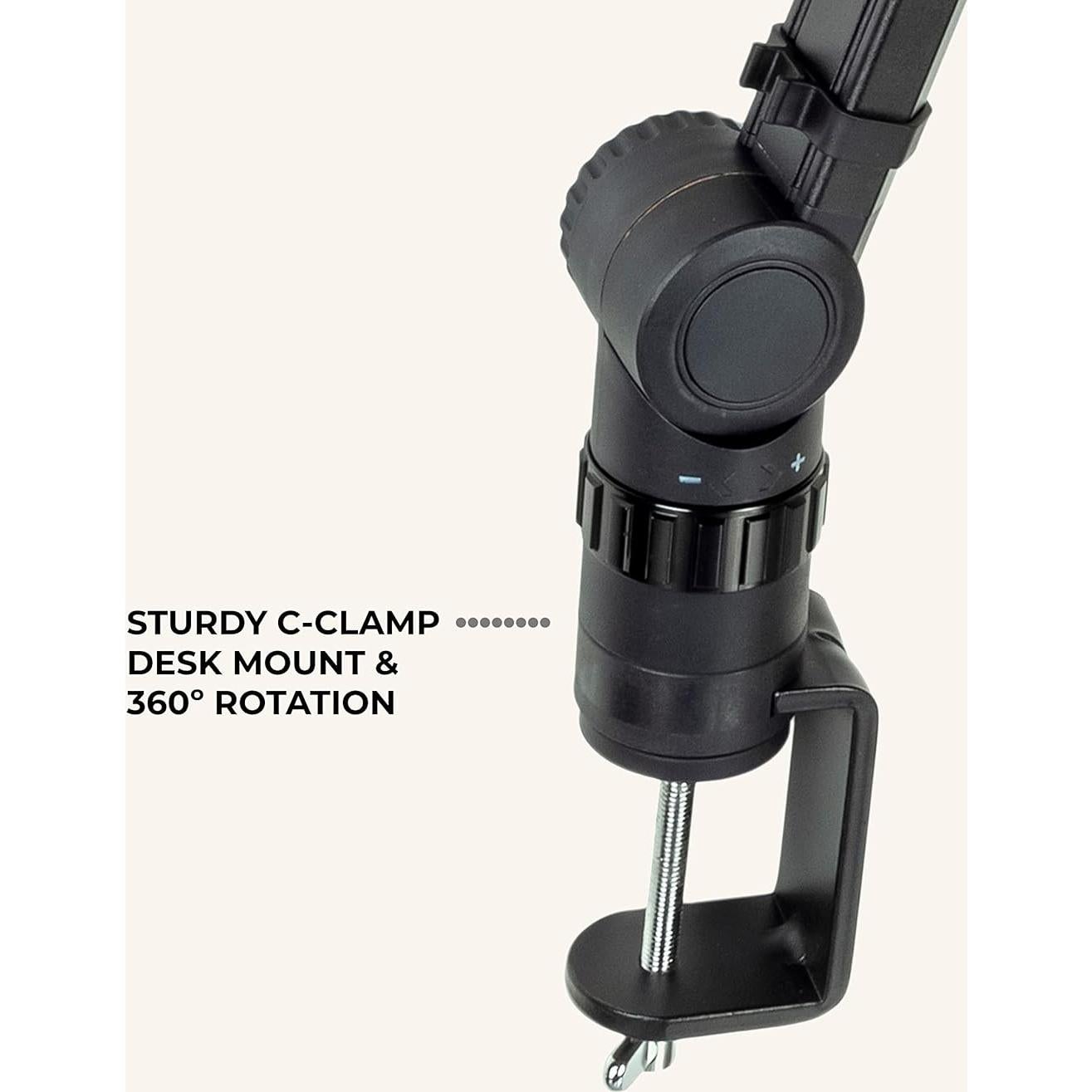 Brazo de Micrófono Headliner Sierra Broadcast Negro 1.92 kg