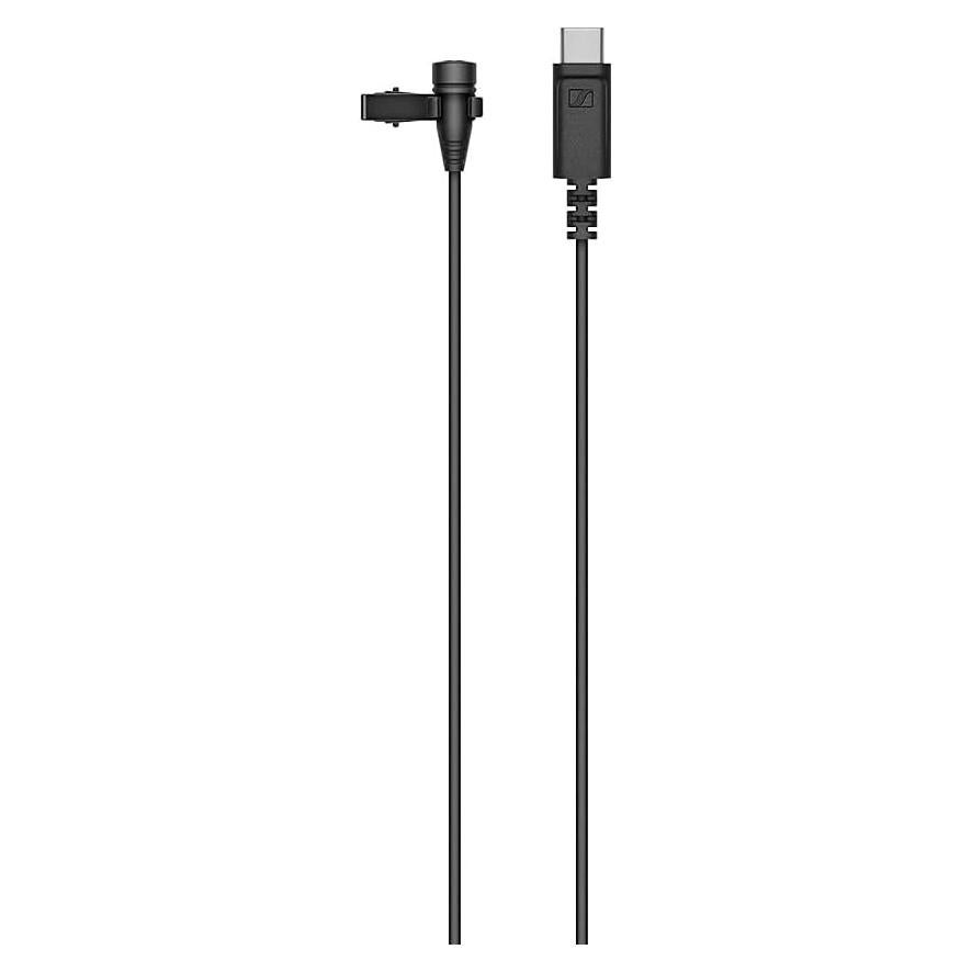 Micrófono Lavalier Sennheiser XS Lav USB-C 2m Negro