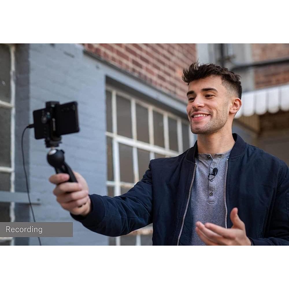 Micrófono Lavalier Sennheiser XS Lav USB-C 2m Negro