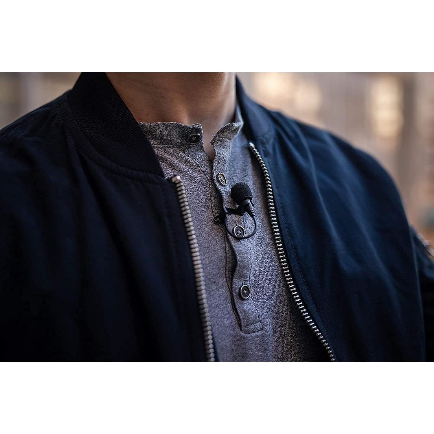 Micrófono Lavalier Sennheiser XS Lav USB-C 2m Negro