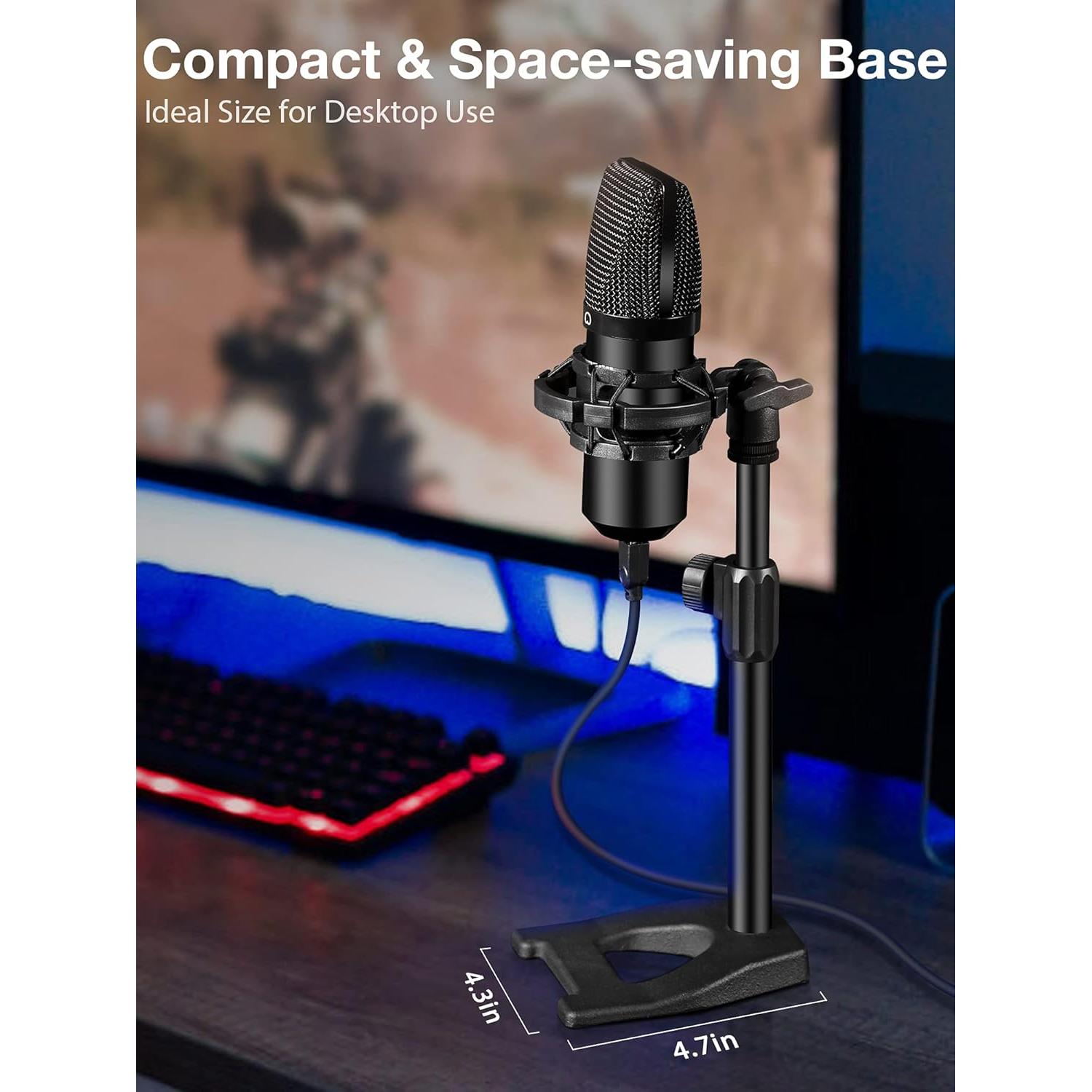 Soporte de Micrófono de Escritorio InnoGear Ajustable 25.9-38.1 cm