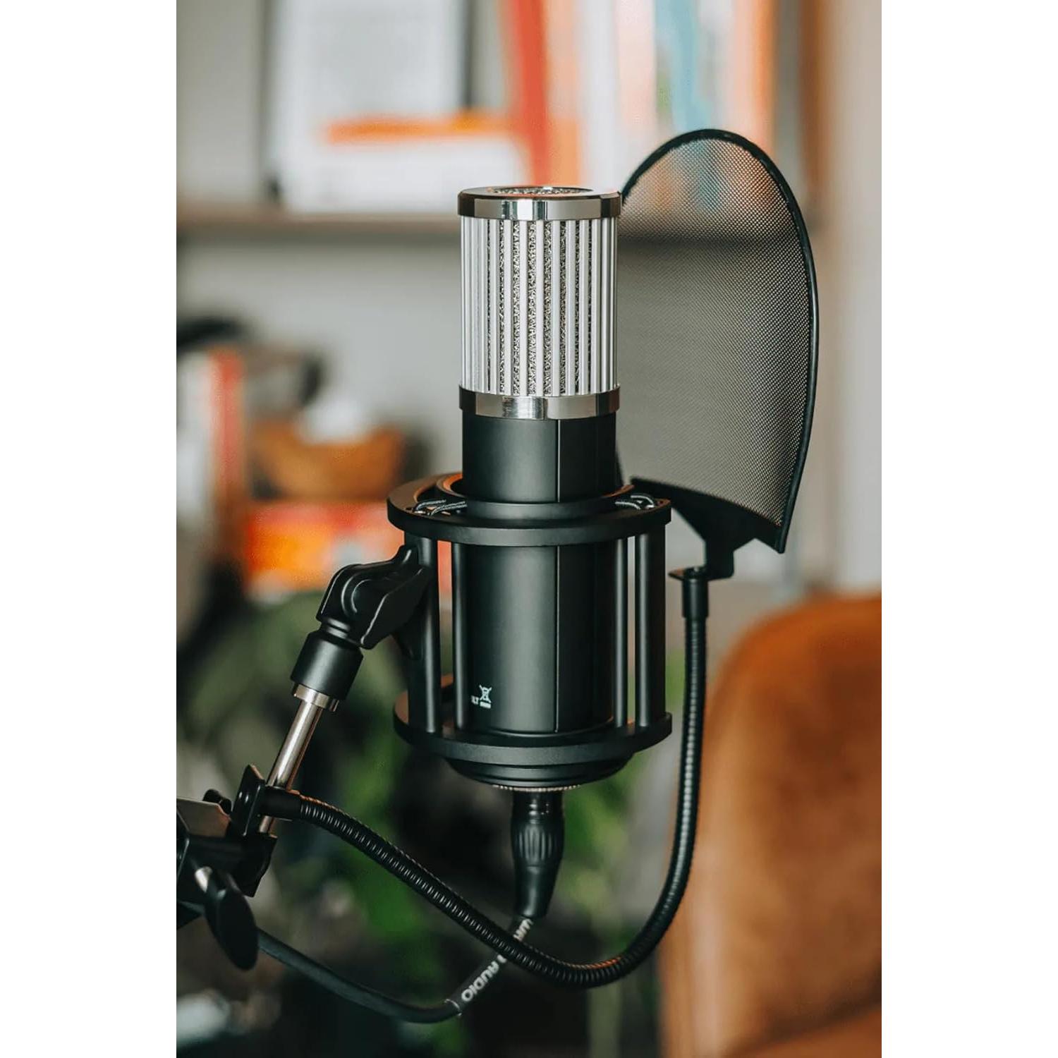 Micrófono de Condensador XLR Warm Audio Skylight 34mm + Soporte